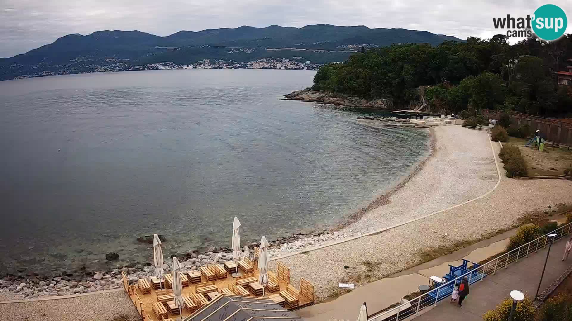 Rijeka Live webcam piscinas de playa Kantrida