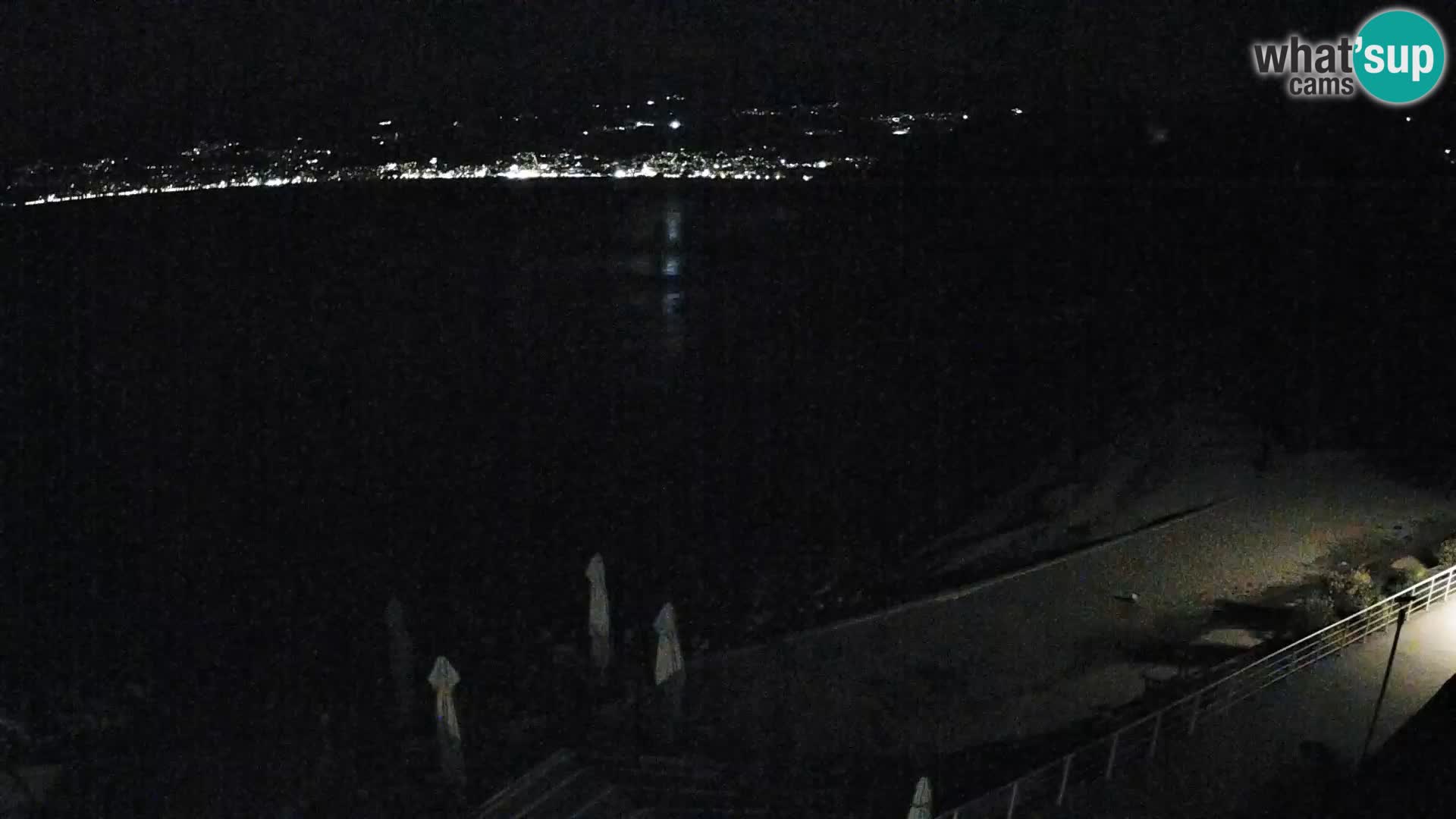 Rijeka web kamera plaža pri Bazenih Kantrida