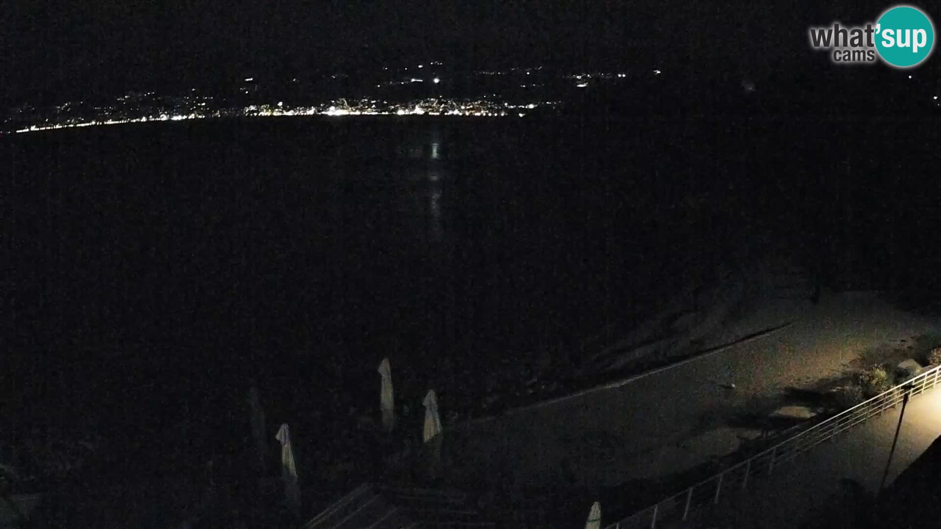 Rijeka web kamera plaža pri Bazenih Kantrida