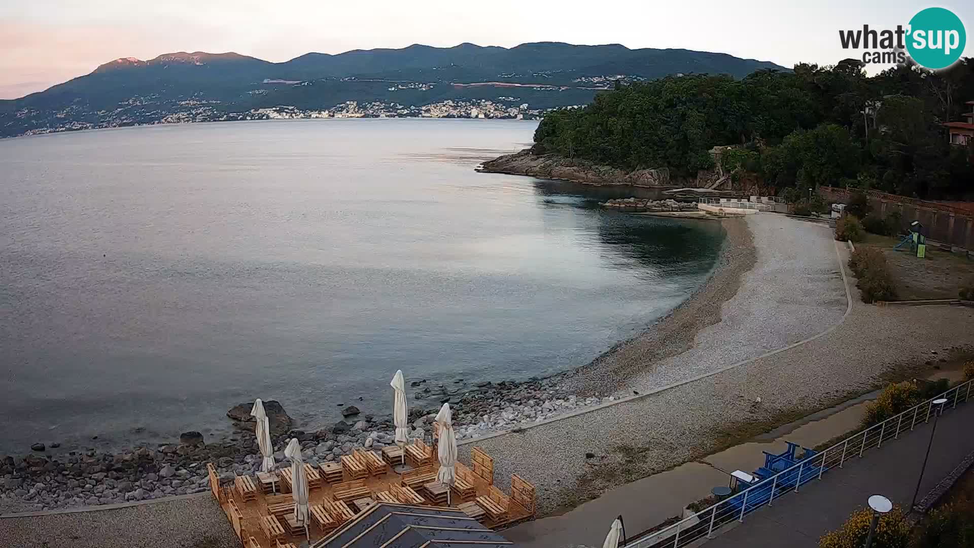 Rijeka Live webcam piscinas de playa Kantrida