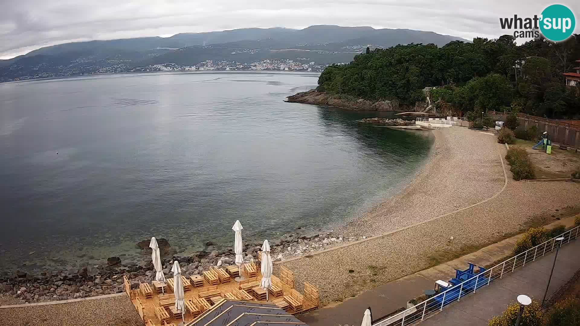 Rijeka Live webcam piscinas de playa Kantrida