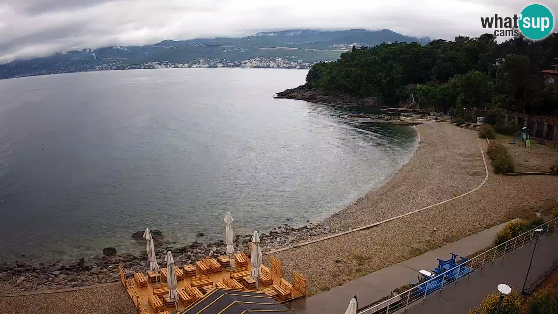 Rijeka Live webcam piscinas de playa Kantrida