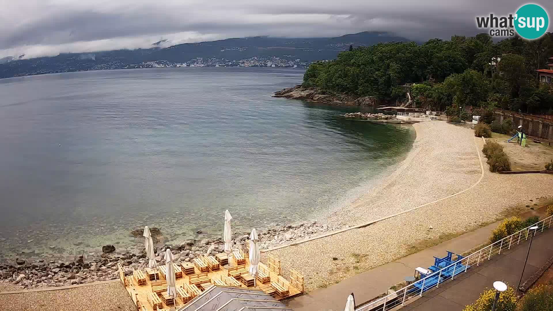 Rijeka Live webcam piscinas de playa Kantrida
