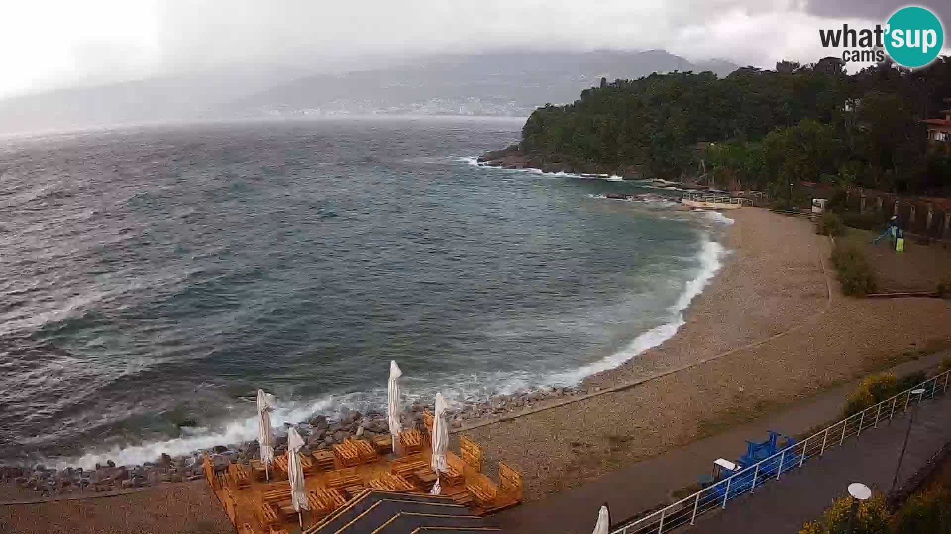 Rijeka Live webcam piscinas de playa Kantrida