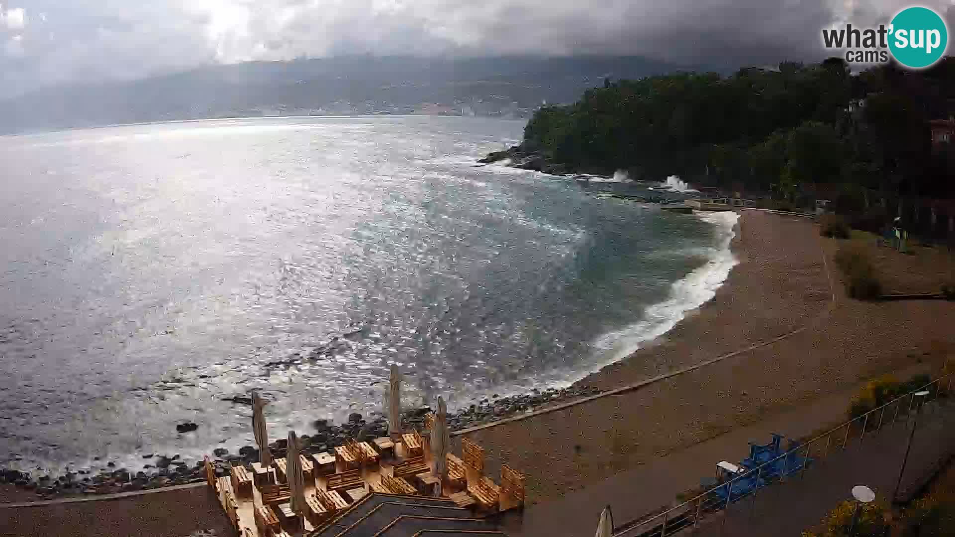 Rijeka Live webcam piscinas de playa Kantrida