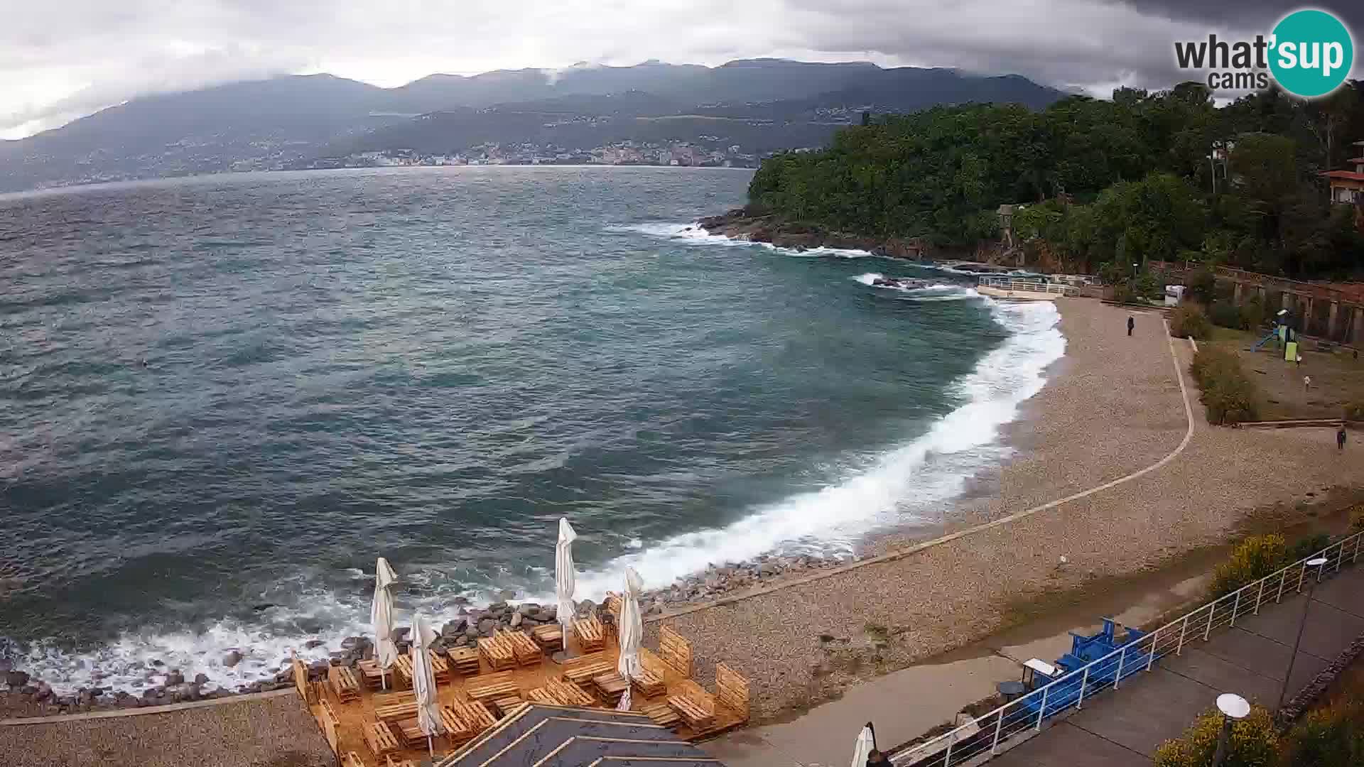Rijeka Live webcam piscinas de playa Kantrida