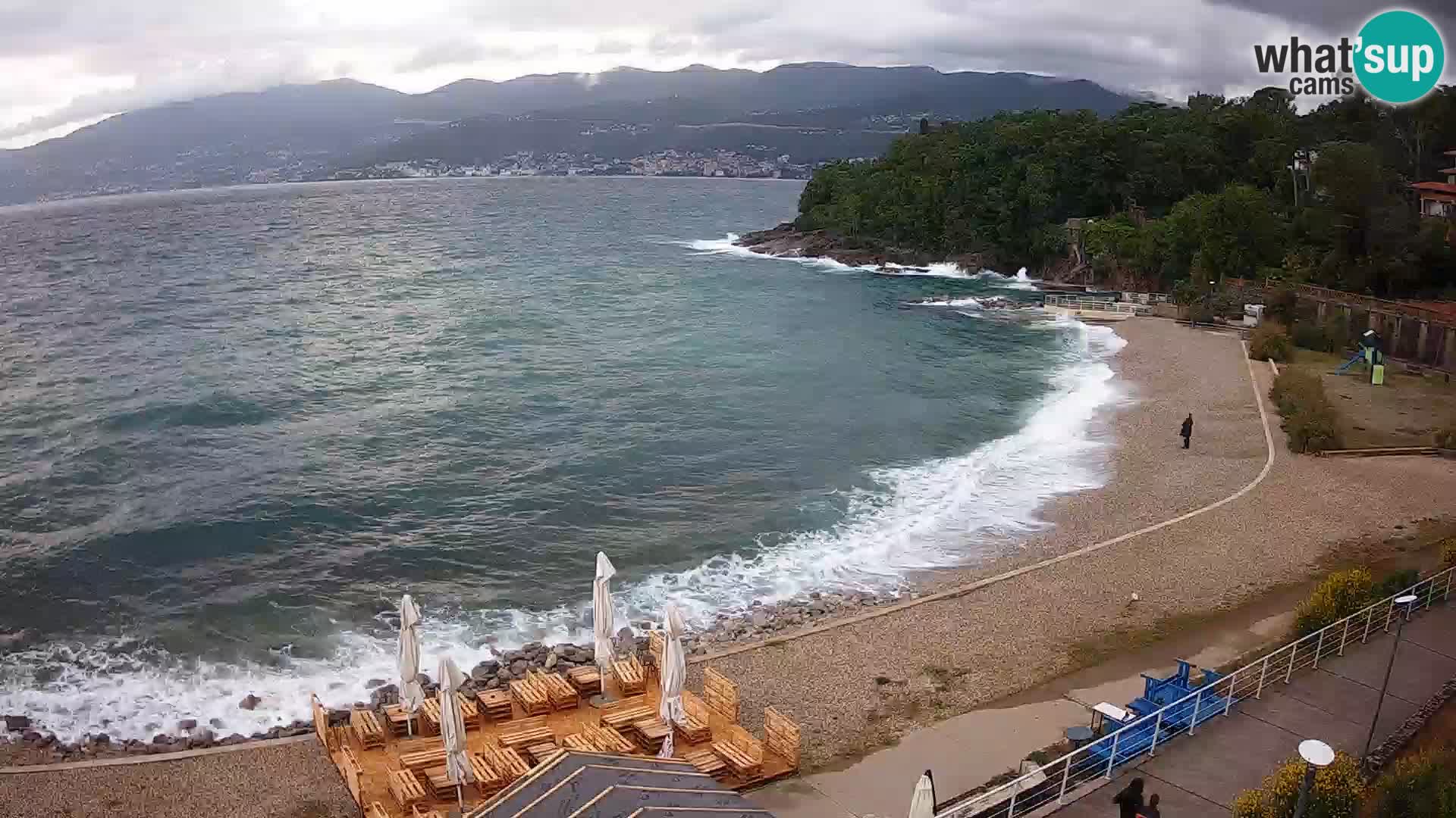 Rijeka Live webcam piscinas de playa Kantrida