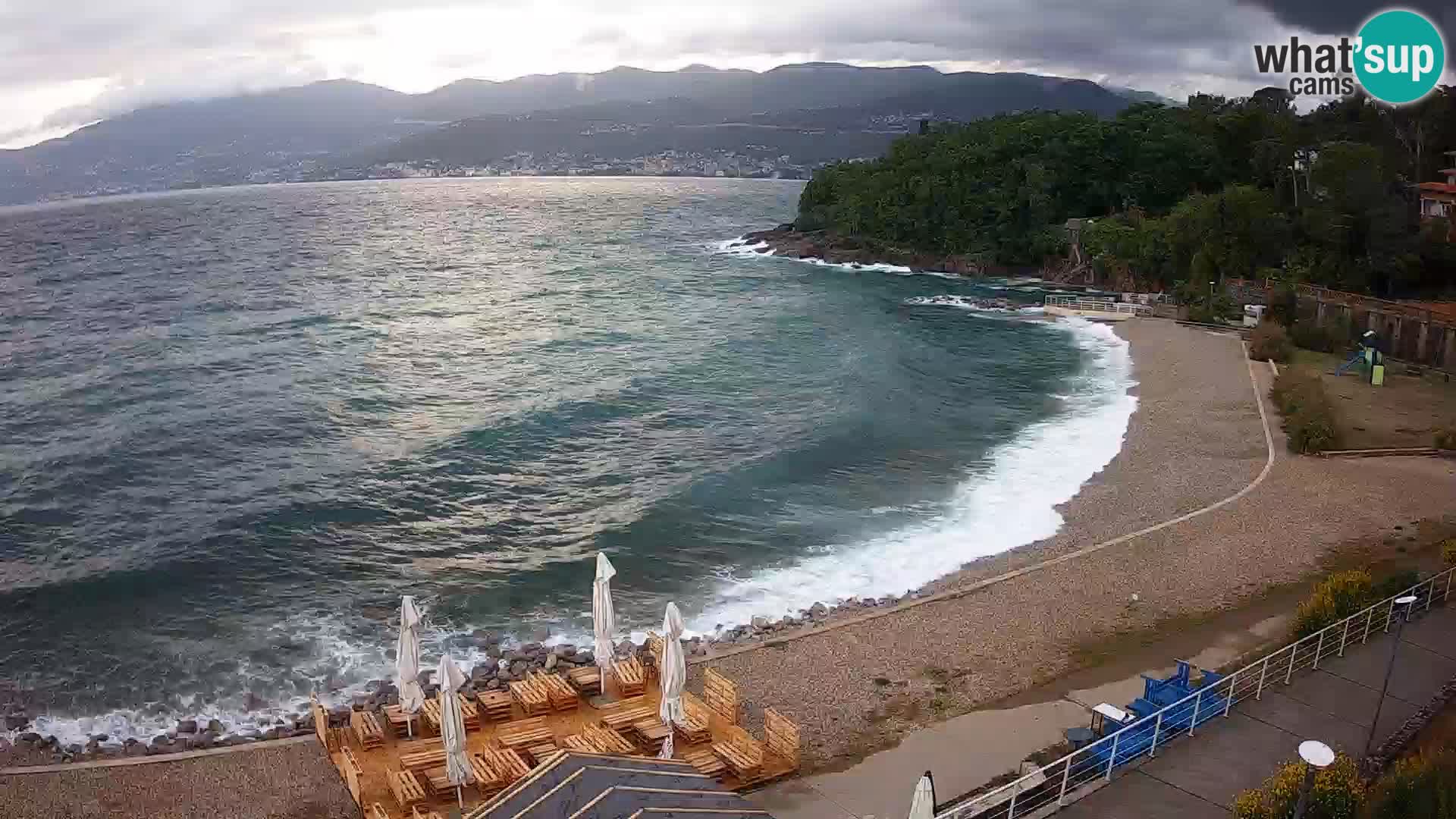 Rijeka Live webcam piscinas de playa Kantrida