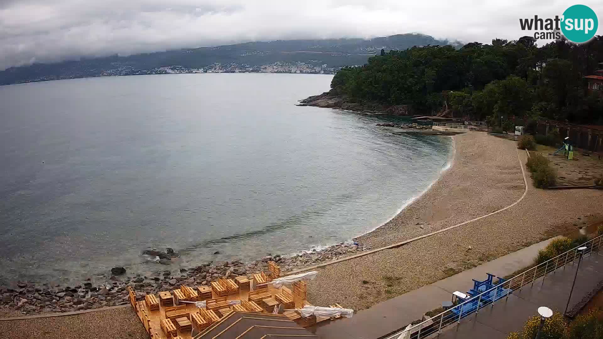 Rijeka Live webcam piscinas de playa Kantrida