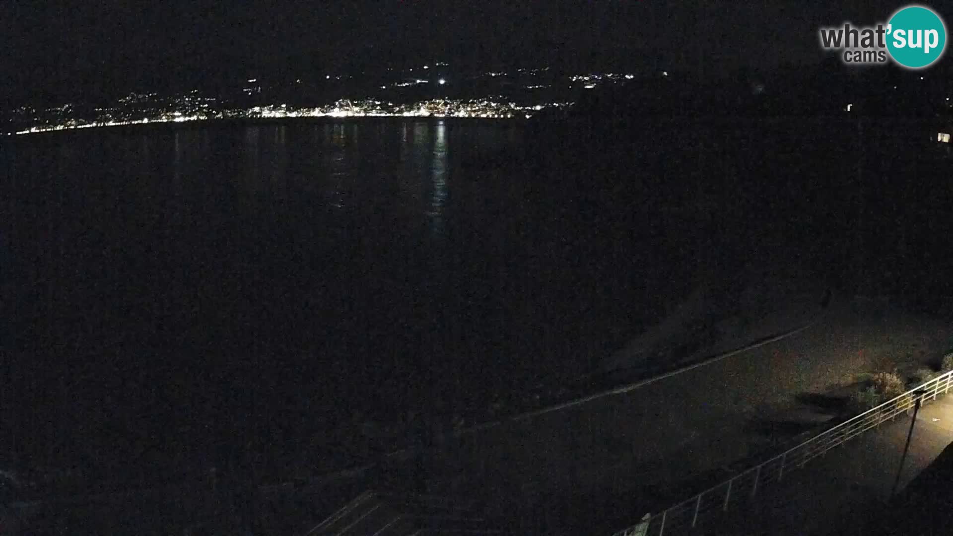 Reka Spletna kamera  plaža pri Bazenih Kantrida