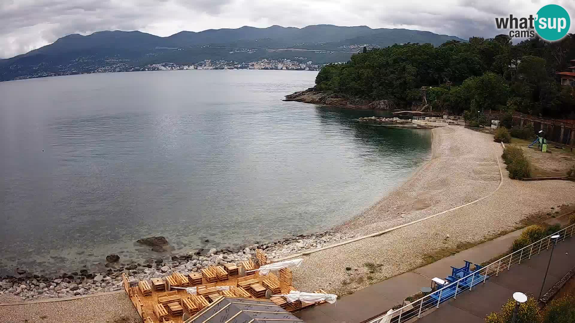 Rijeka Live webcam piscinas de playa Kantrida