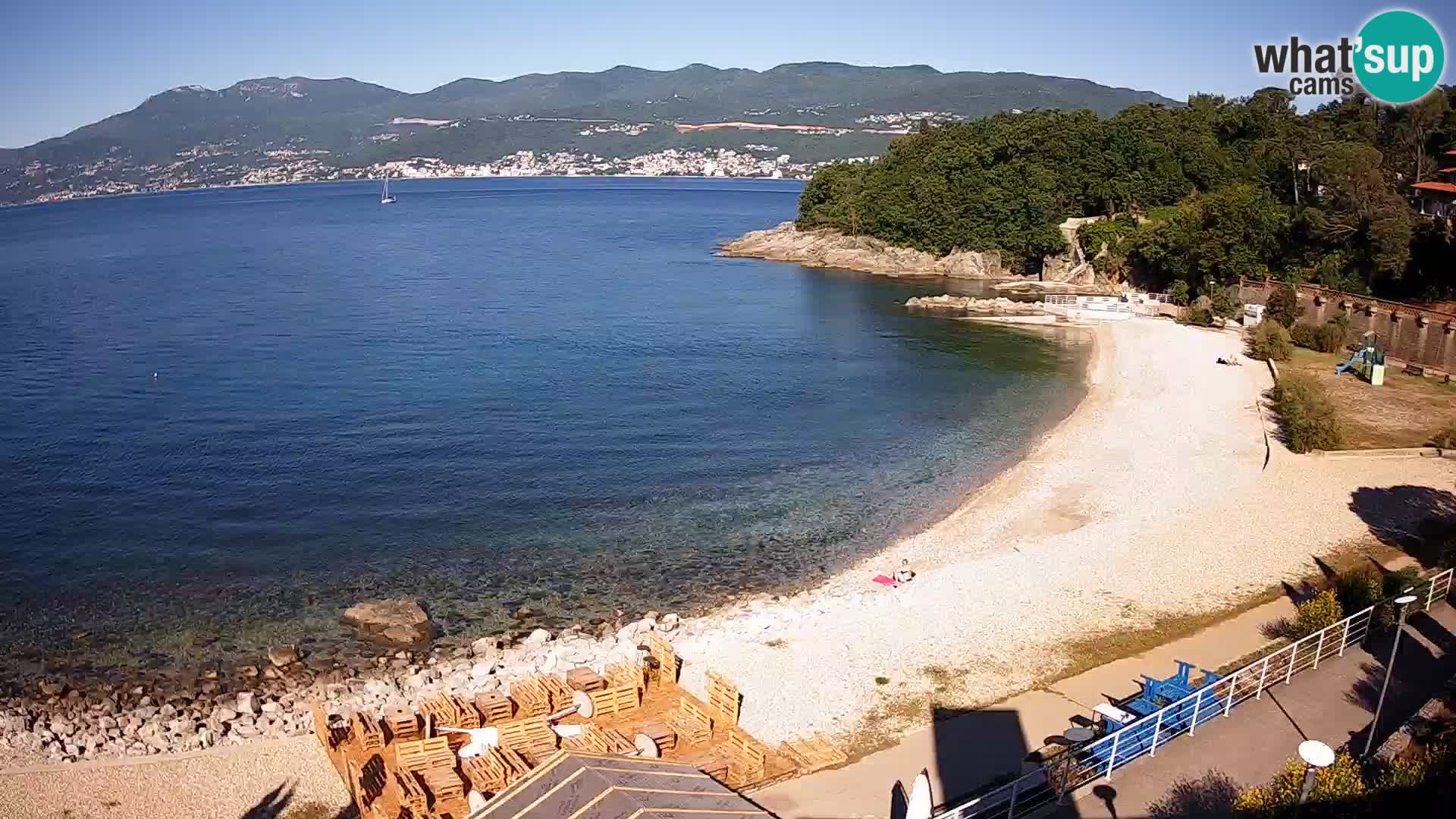 Rijeka Live webcam piscinas de playa Kantrida
