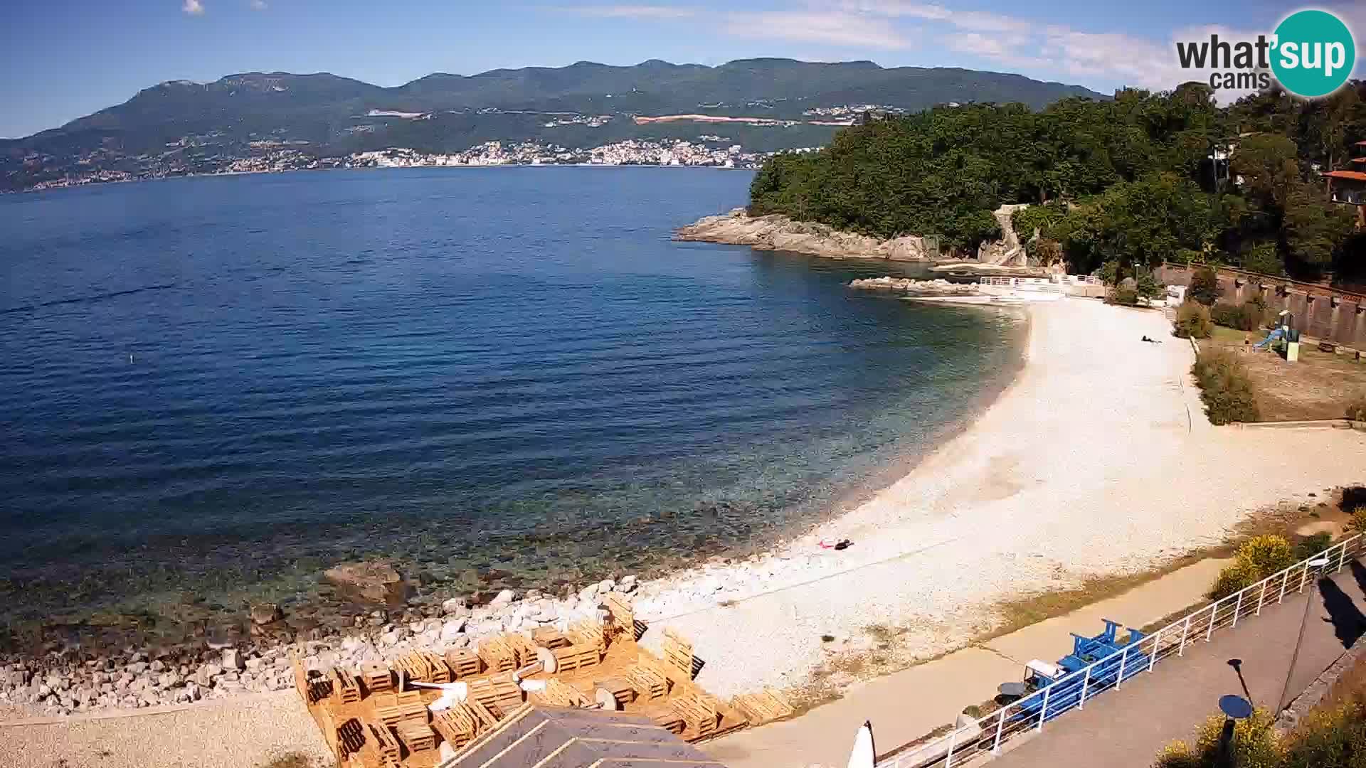 Rijeka Live webcam piscinas de playa Kantrida