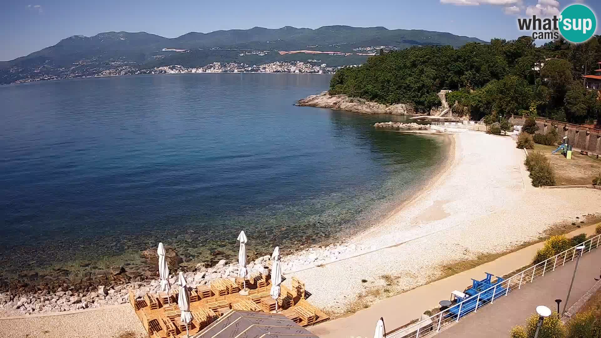 Rijeka Live webcam piscinas de playa Kantrida