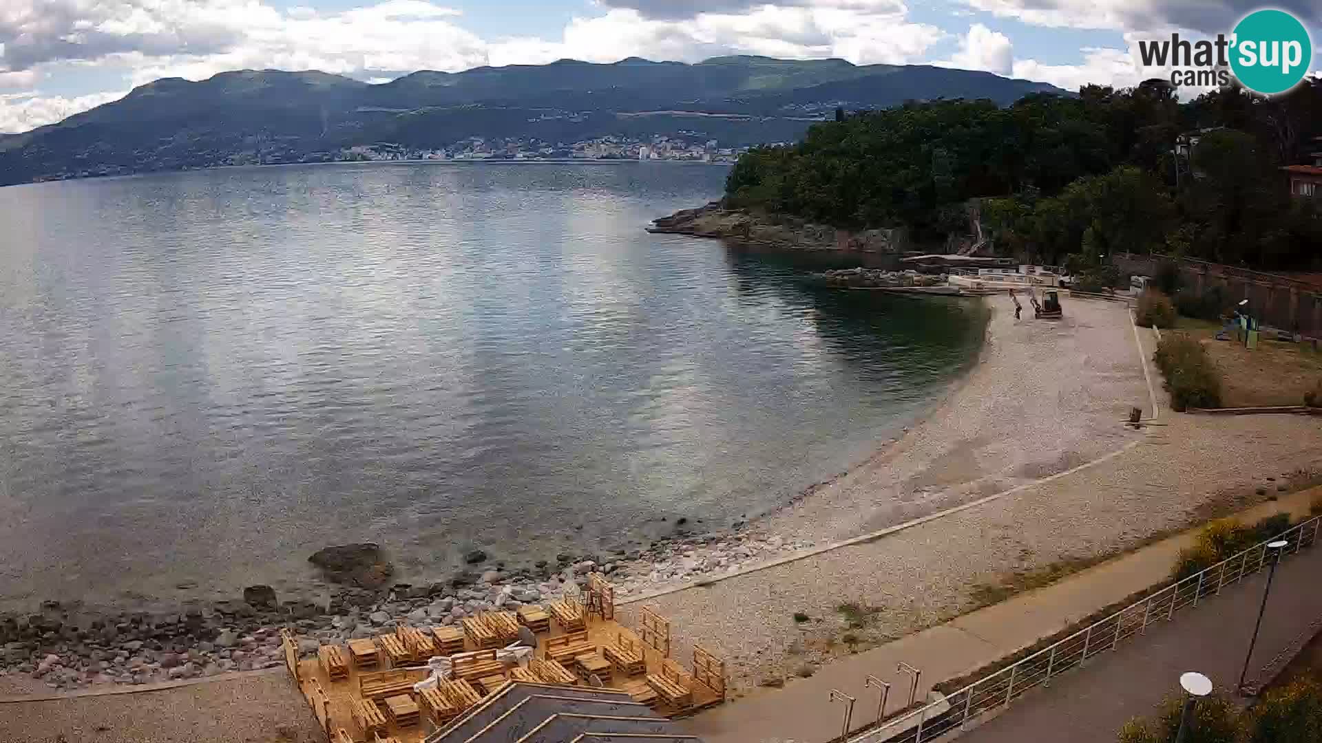 Reka Spletna kamera plaža pri Bazenih Kantrida
