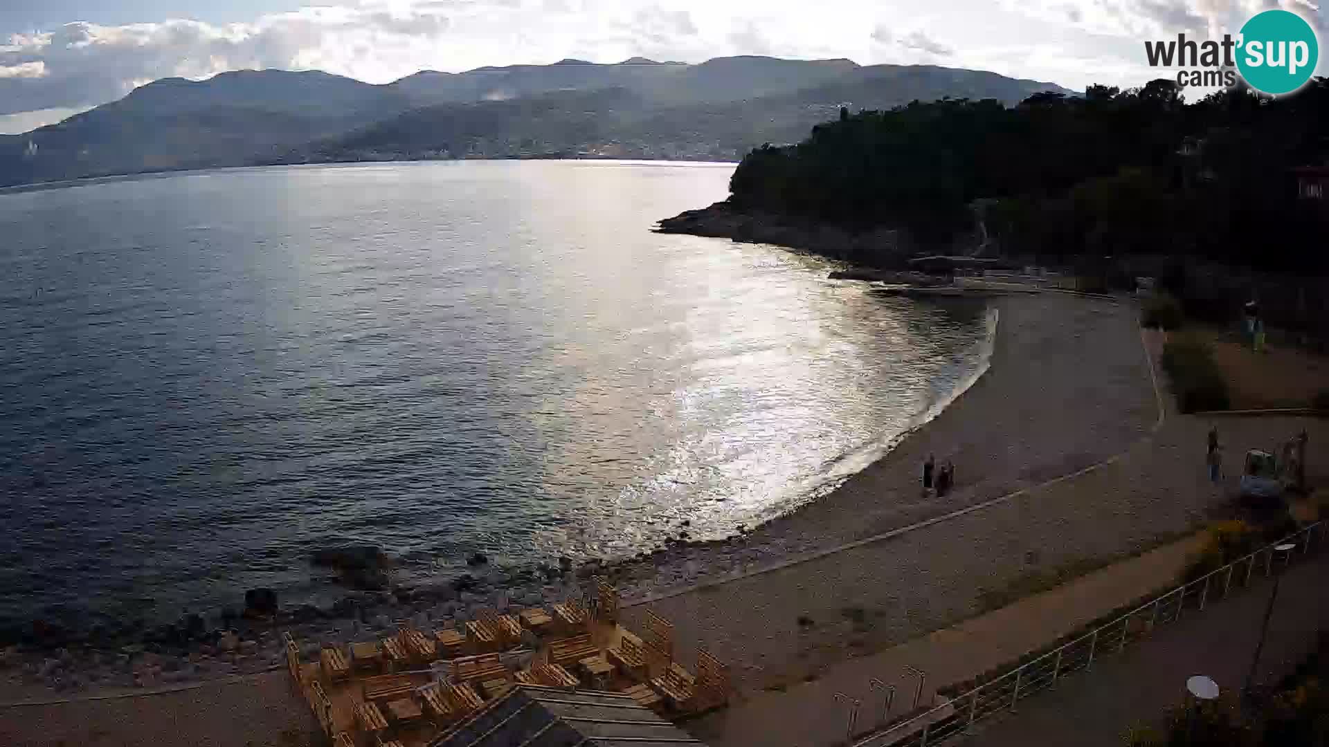 Rijeka web kamera plaža pri Bazenih Kantrida