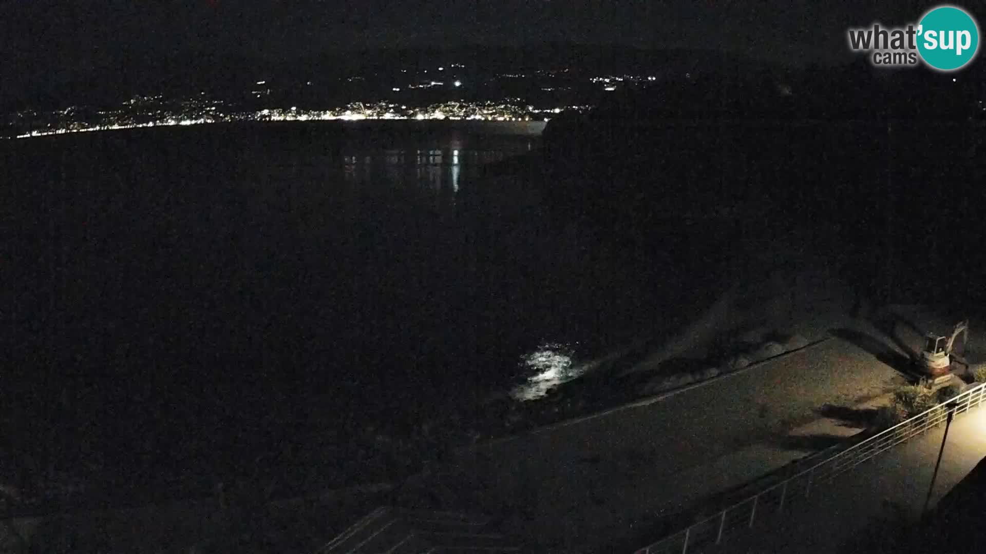 Reka Spletna kamera  plaža pri Bazenih Kantrida