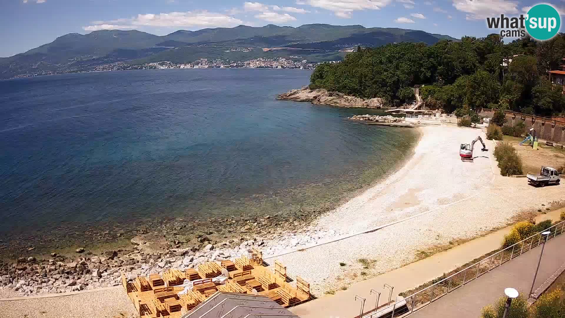 Rijeka Live webcam piscinas de playa Kantrida