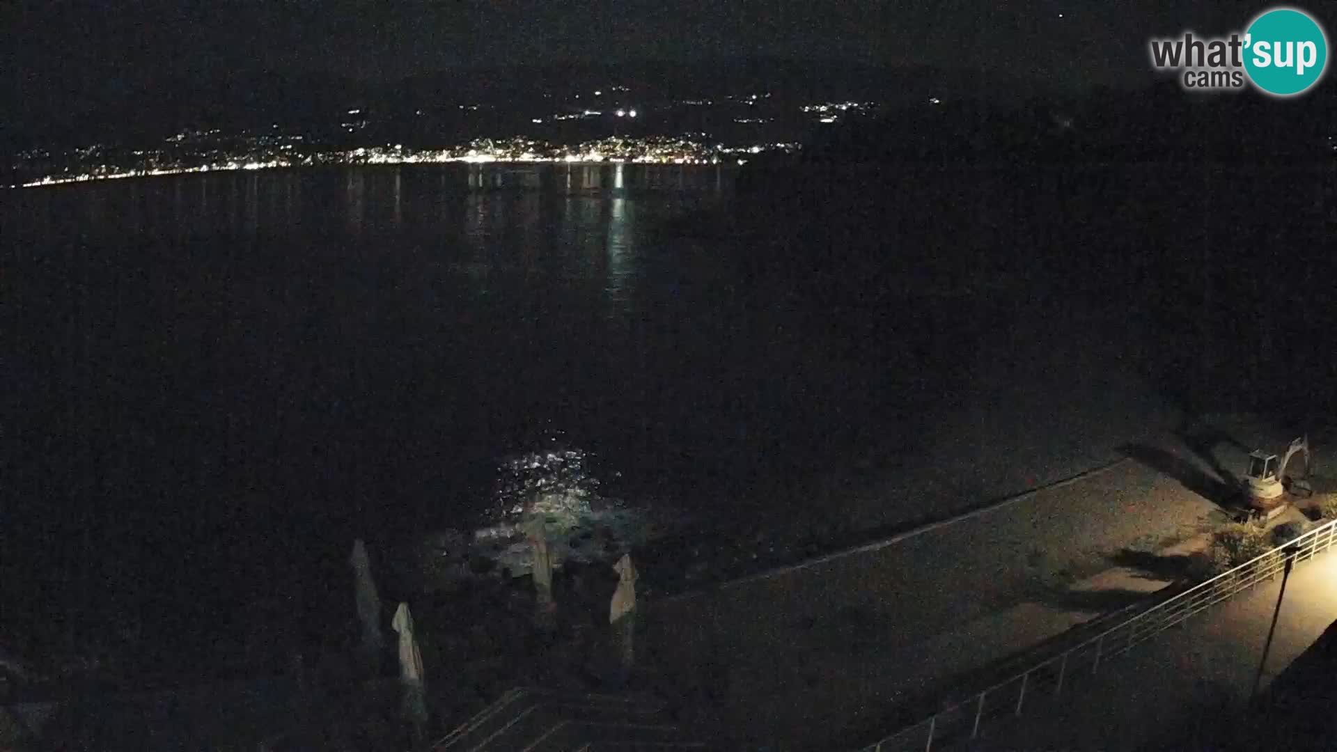 Reka Spletna kamera  plaža pri Bazenih Kantrida