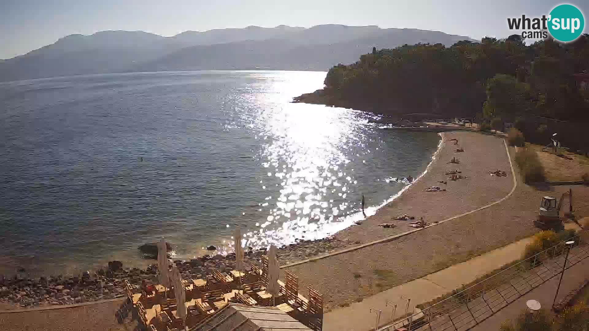 Rijeka web kamera plaža pri Bazenih Kantrida