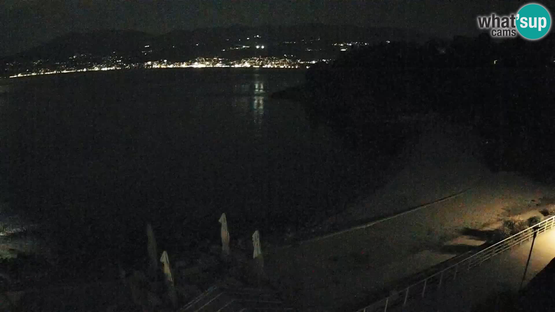 Rijeka web kamera plaža pri Bazenih Kantrida