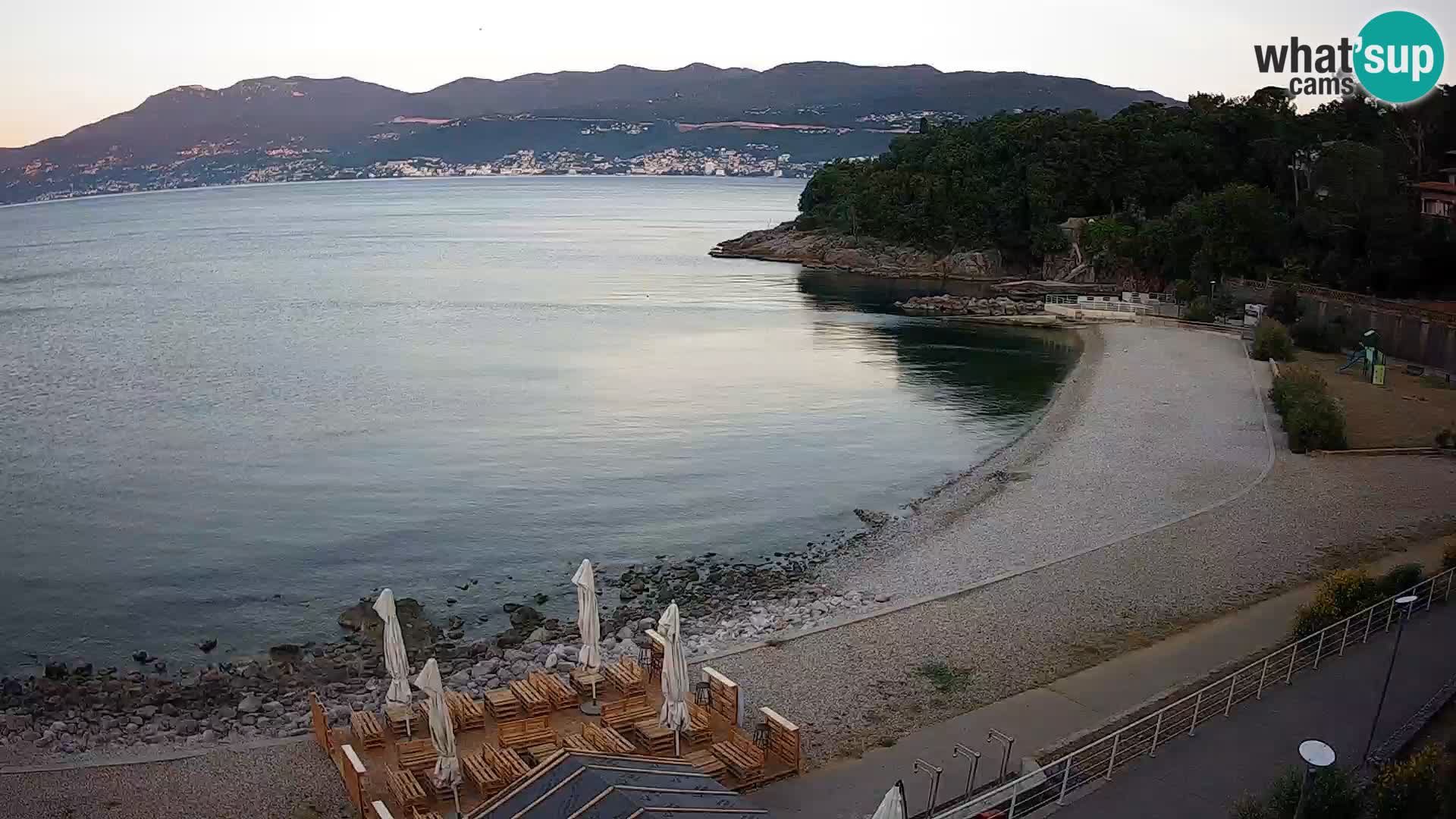 Reka Spletna kamera plaža pri Bazenih Kantrida