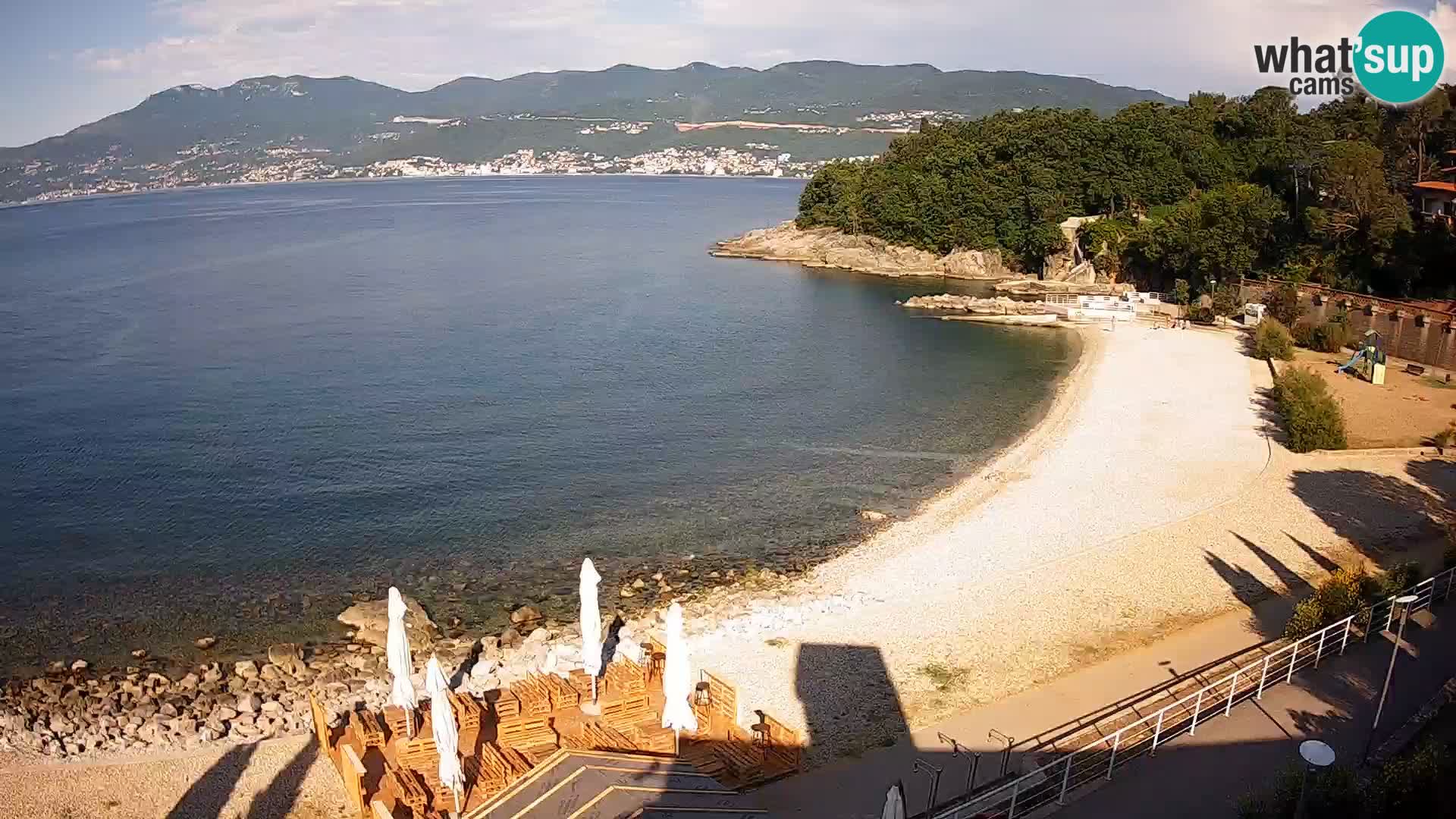 Rijeka Live webcam piscinas de playa Kantrida