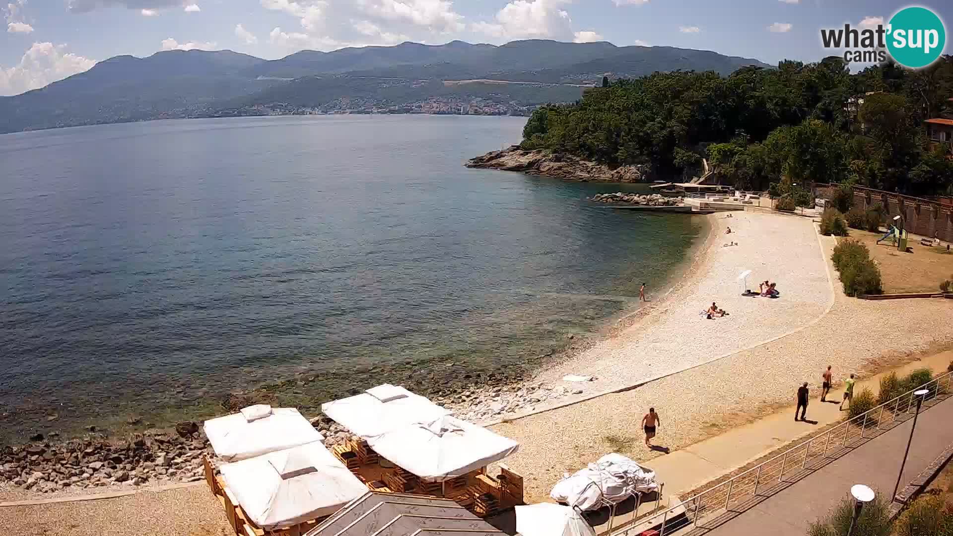 Reka Spletna kamera plaža pri Bazenih Kantrida