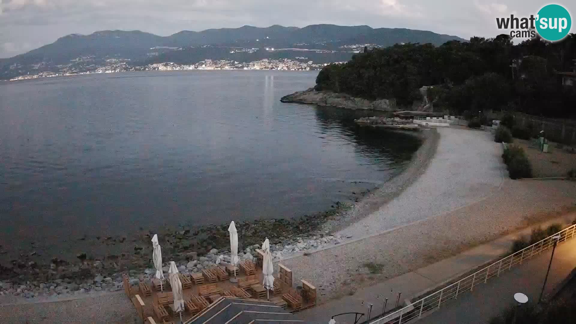 Reka Spletna kamera plaža pri Bazenih Kantrida