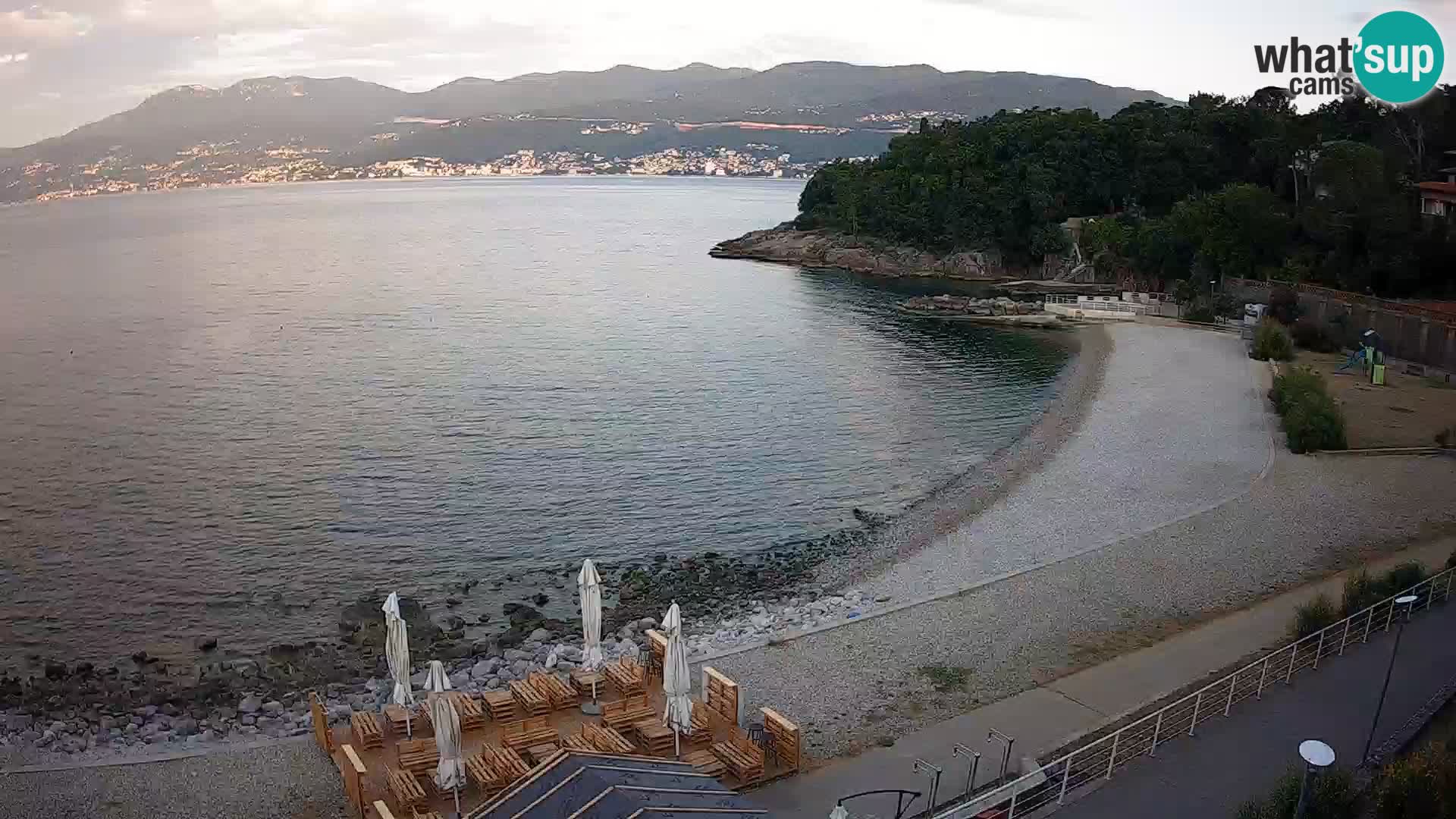 Reka Spletna kamera plaža pri Bazenih Kantrida