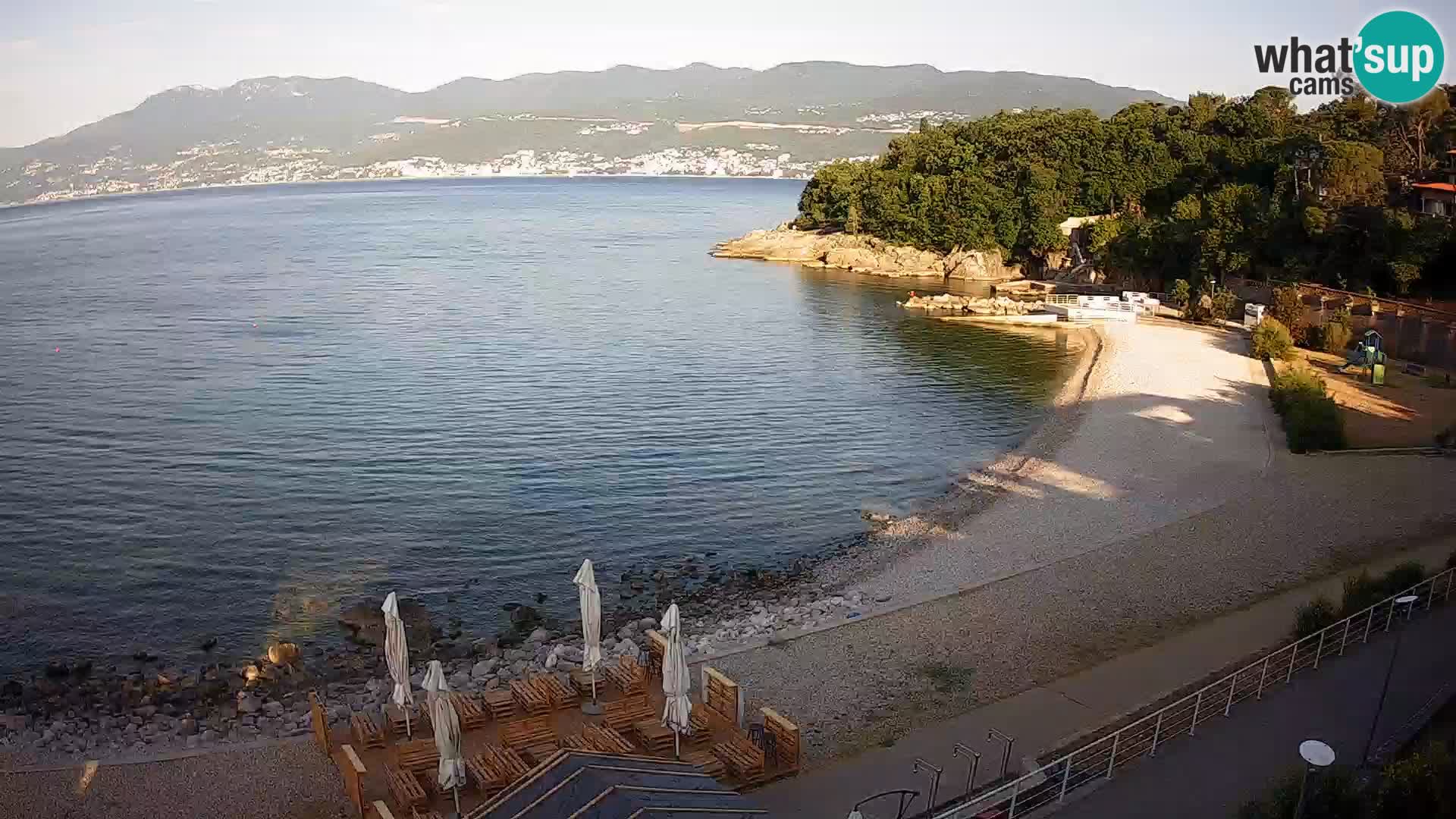 Rijeka Live webcam piscinas de playa Kantrida