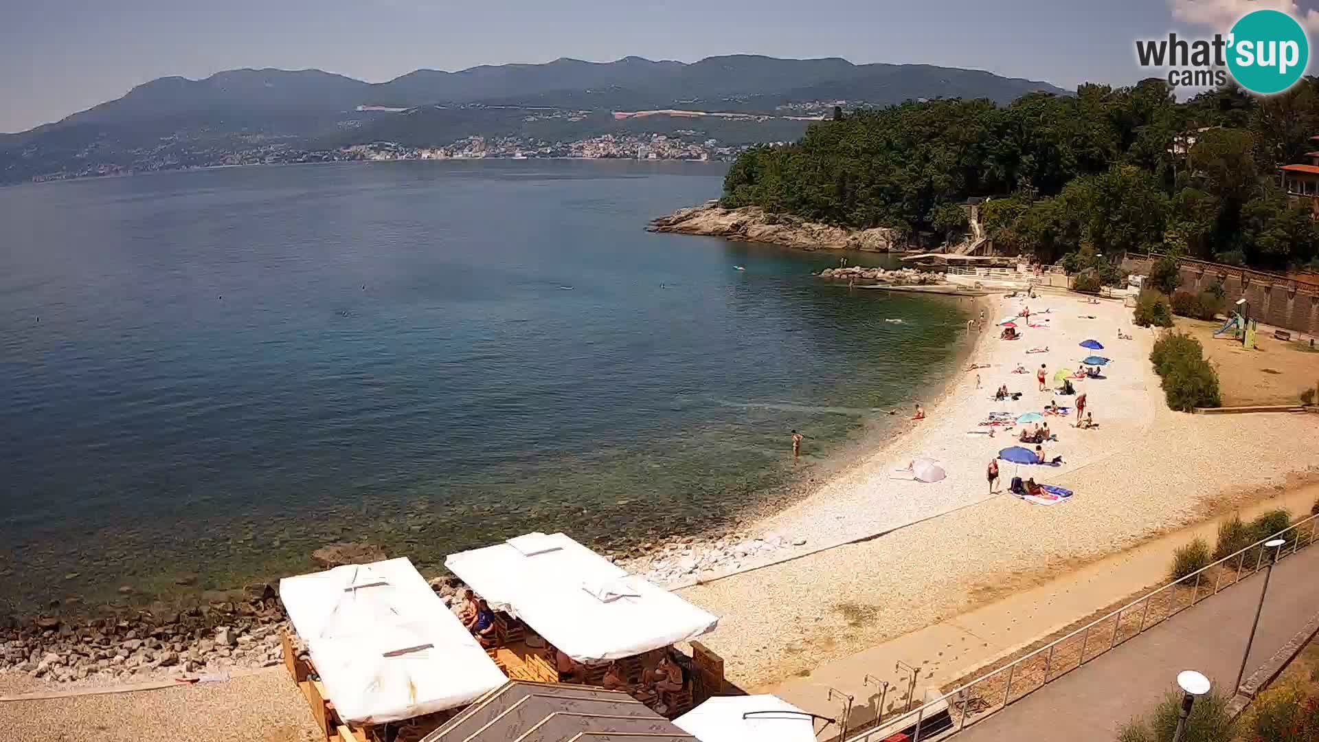 Rijeka Live webcam piscinas de playa Kantrida