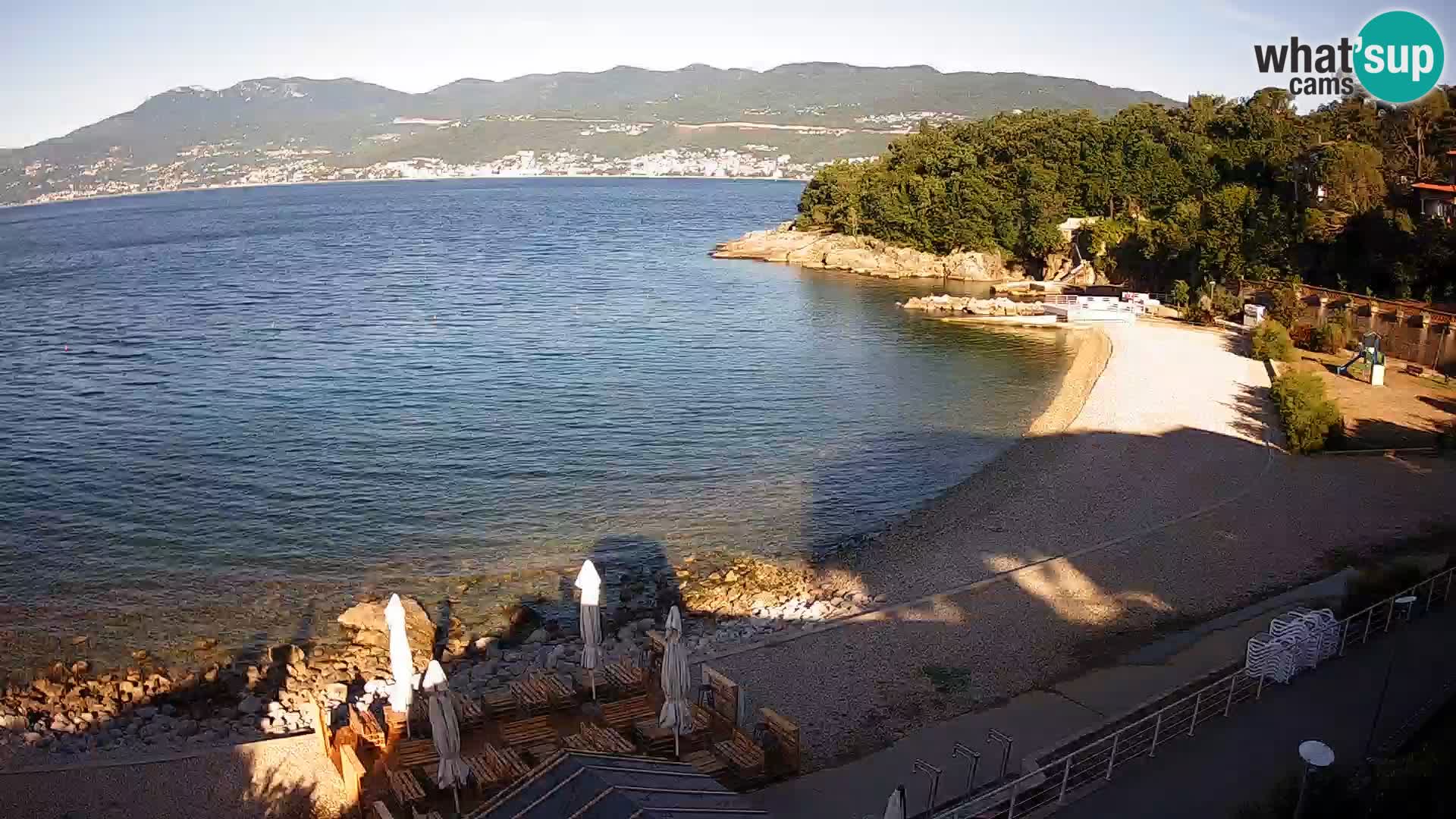 LIVE Webcam Fiume spiaggia piscine Kantrida