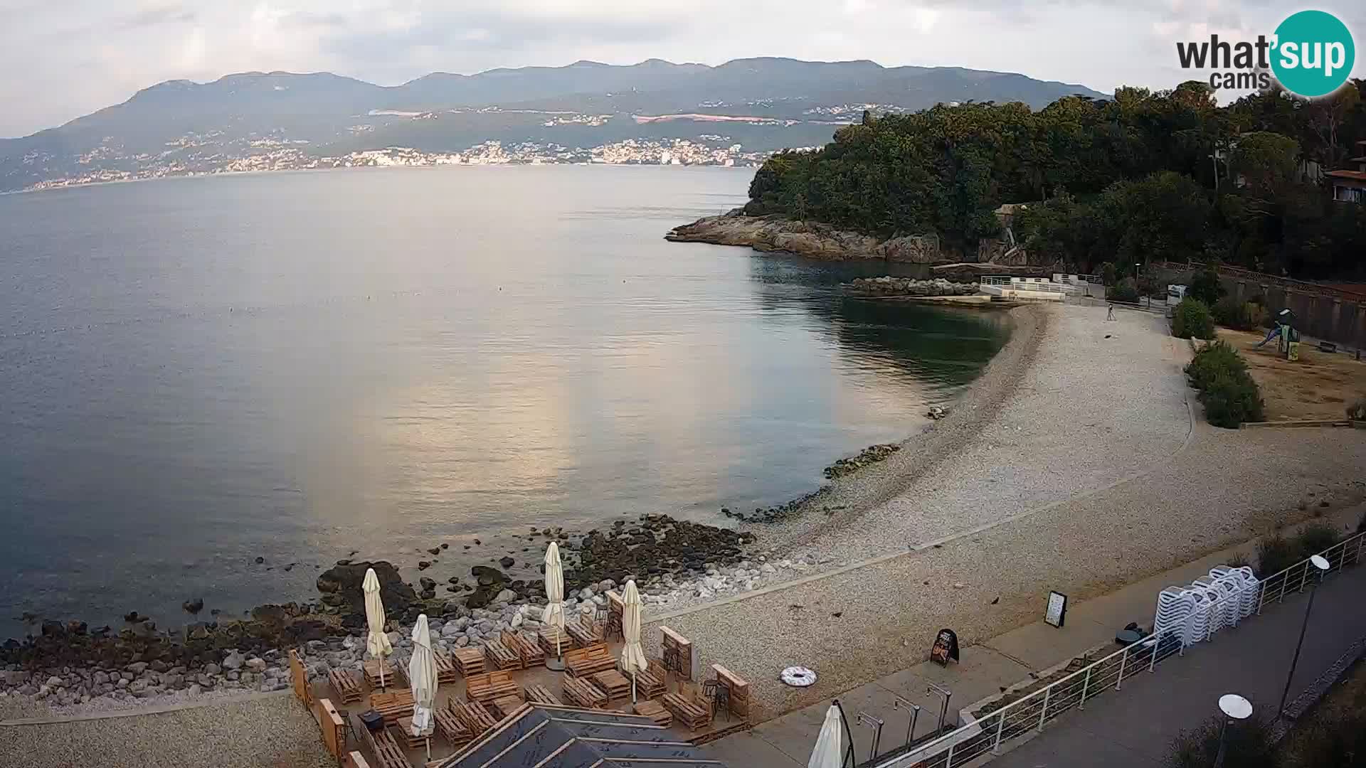 Rijeka Live webcam piscinas de playa Kantrida
