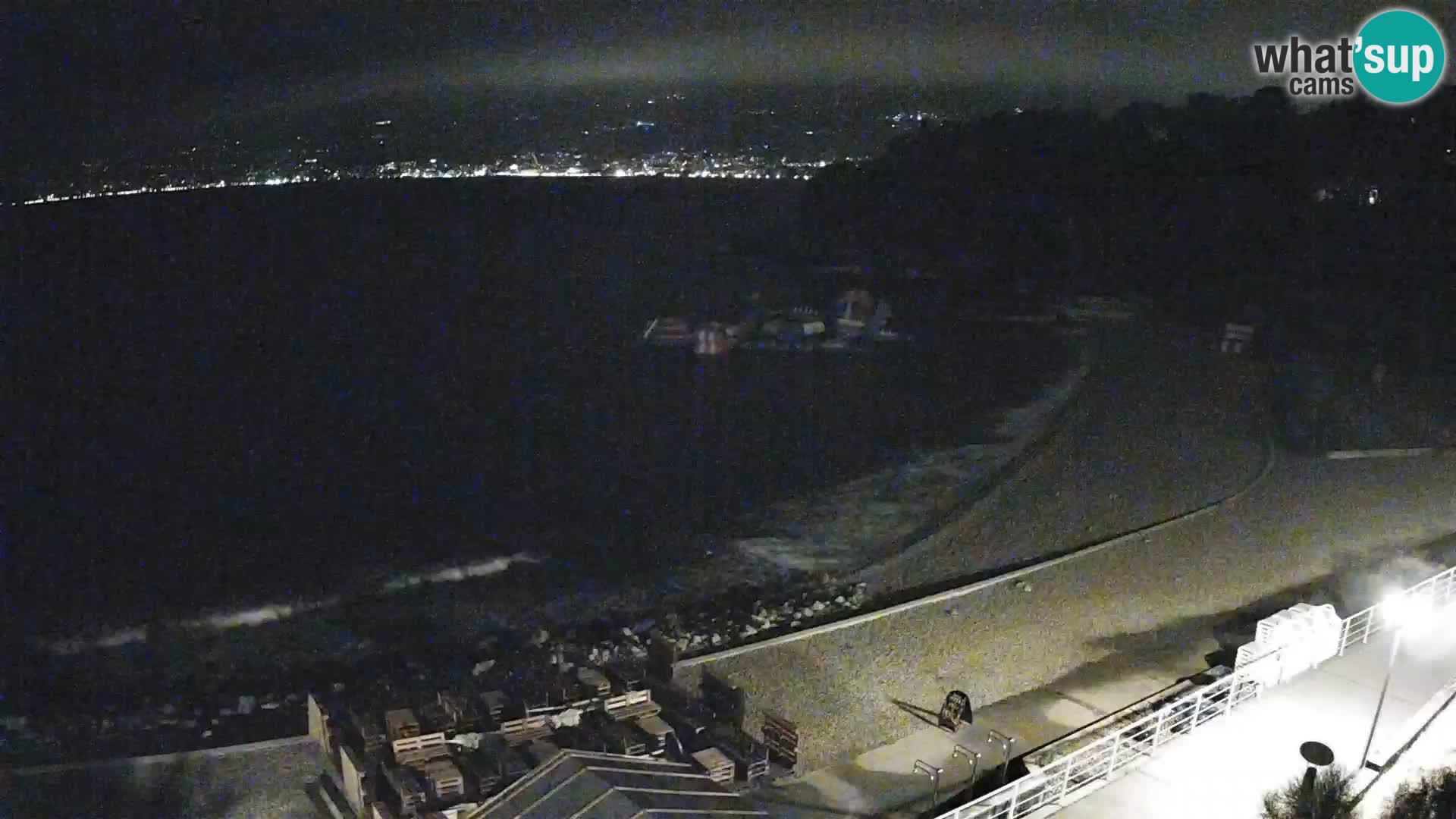 Rijeka Live webcam piscinas de playa Kantrida