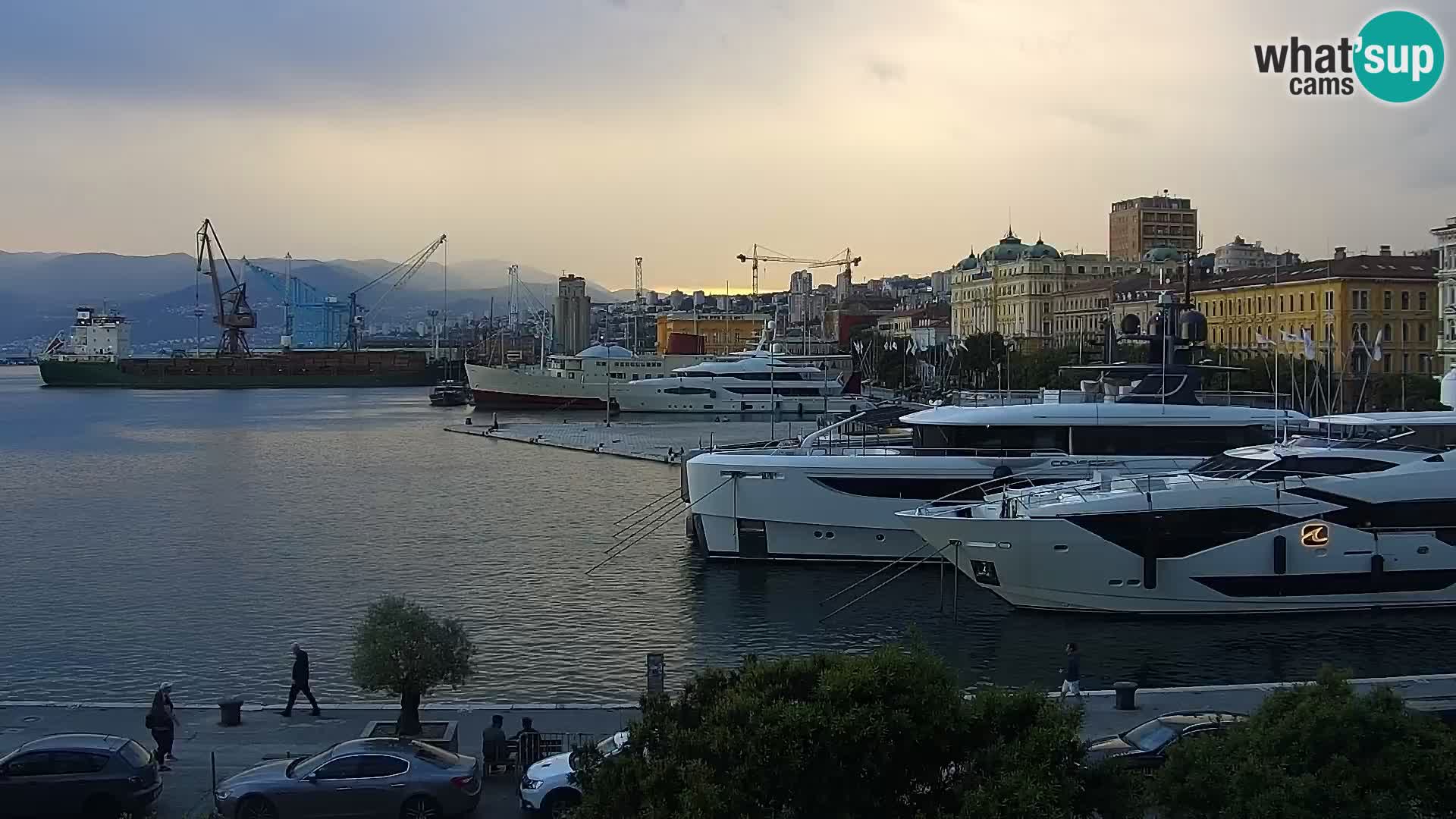 Rijeka – port et Riva