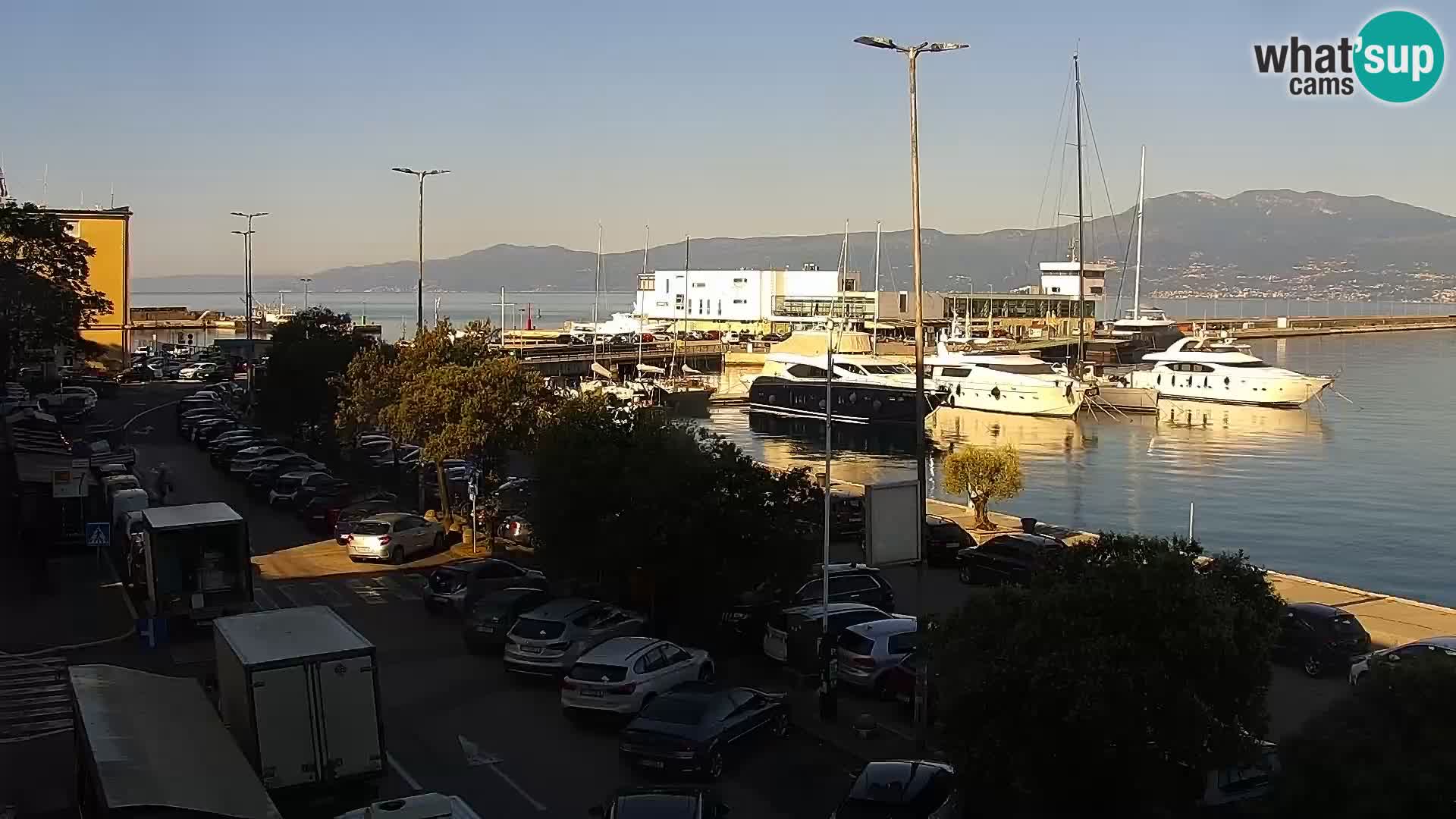 Rijeka – luka i ulica Riva