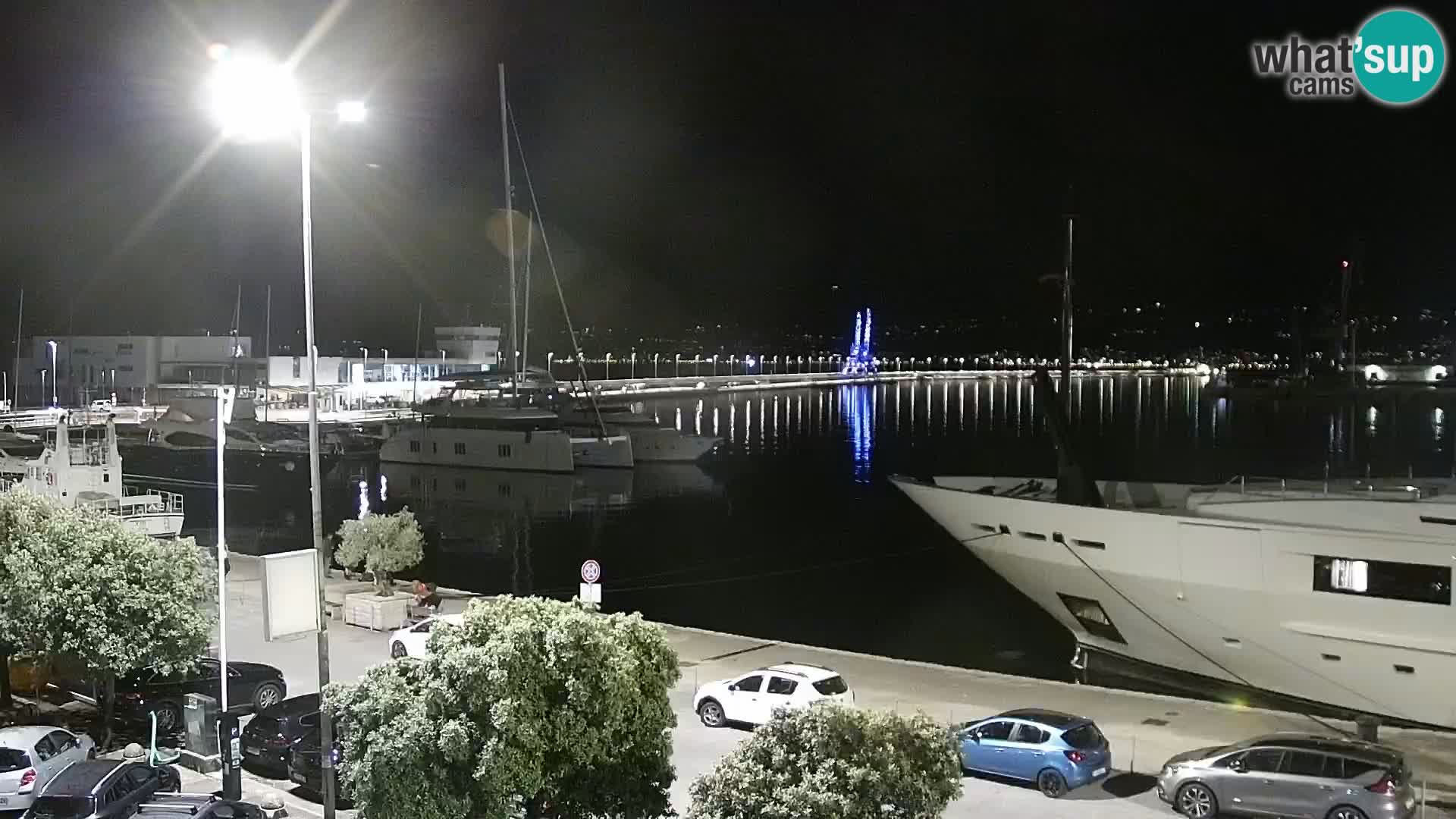 Fiume – Il porto e la Riva
