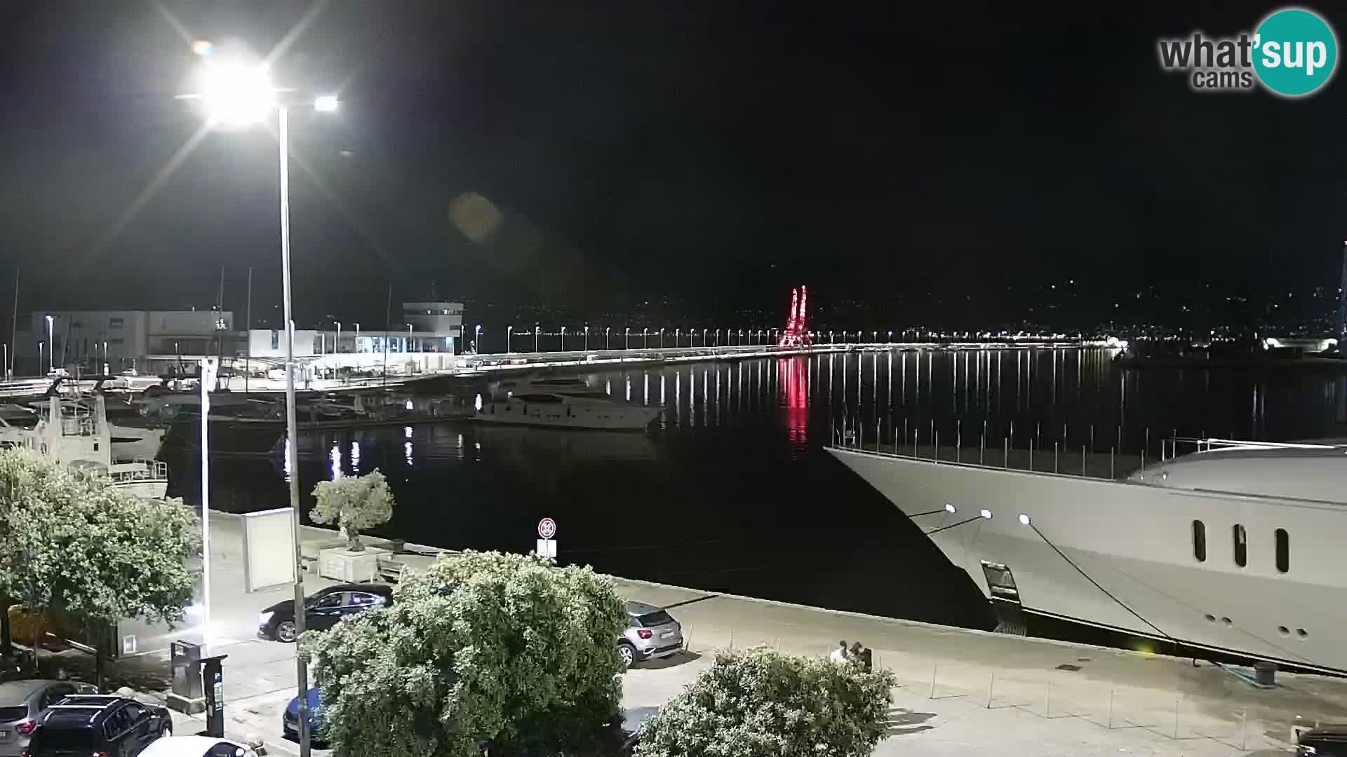 Rijeka – luka i ulica Riva