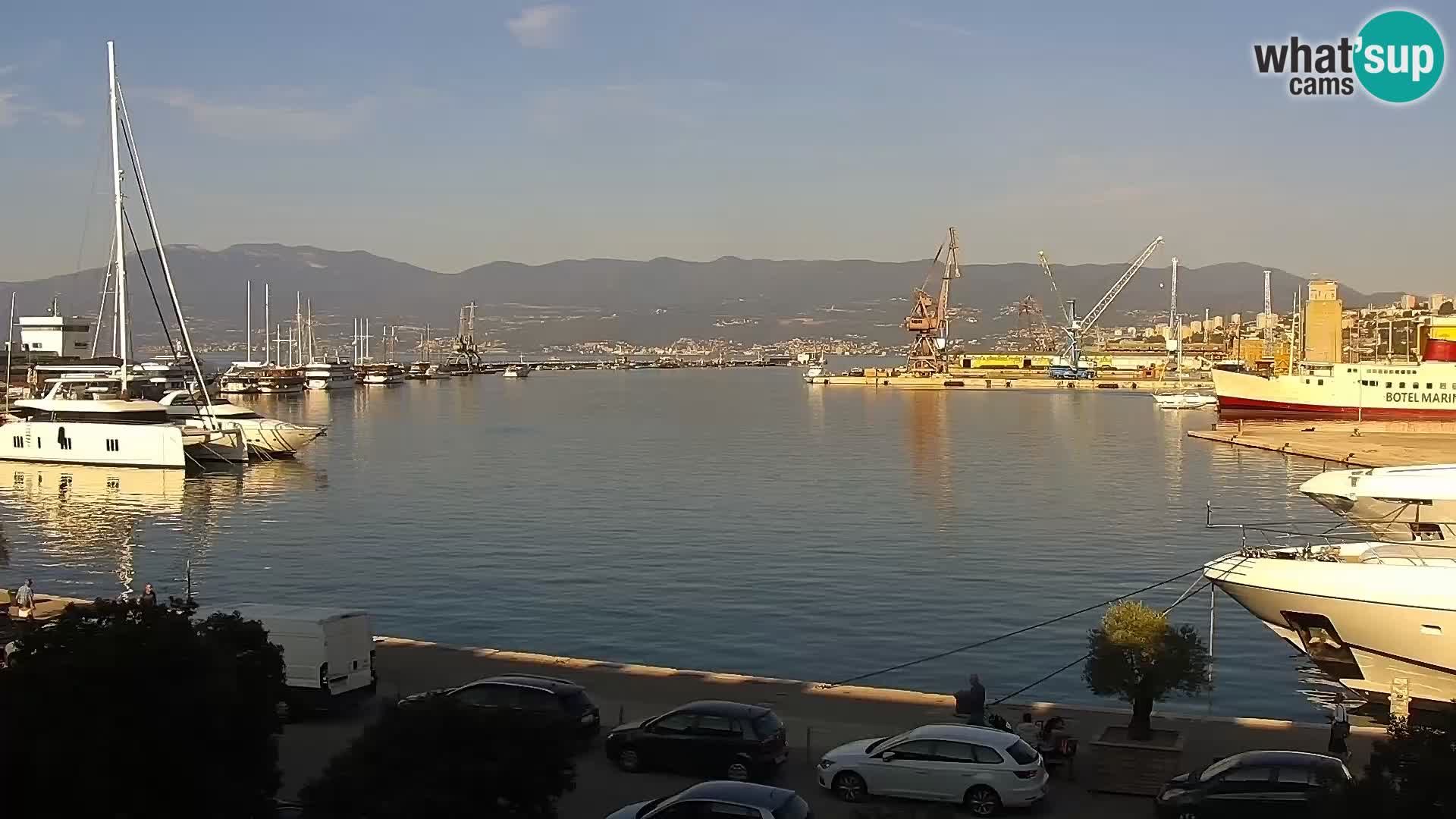 Rijeka – port et Riva