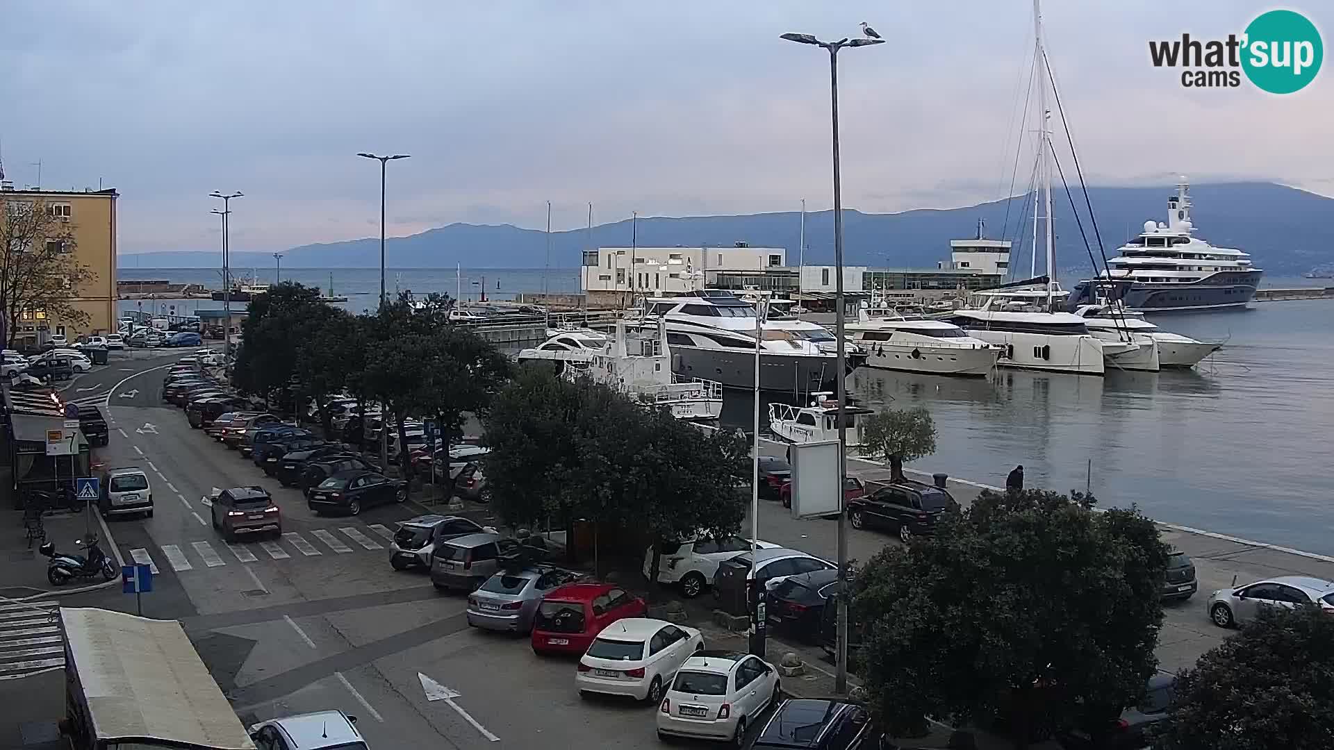 Rijeka – luka i ulica Riva