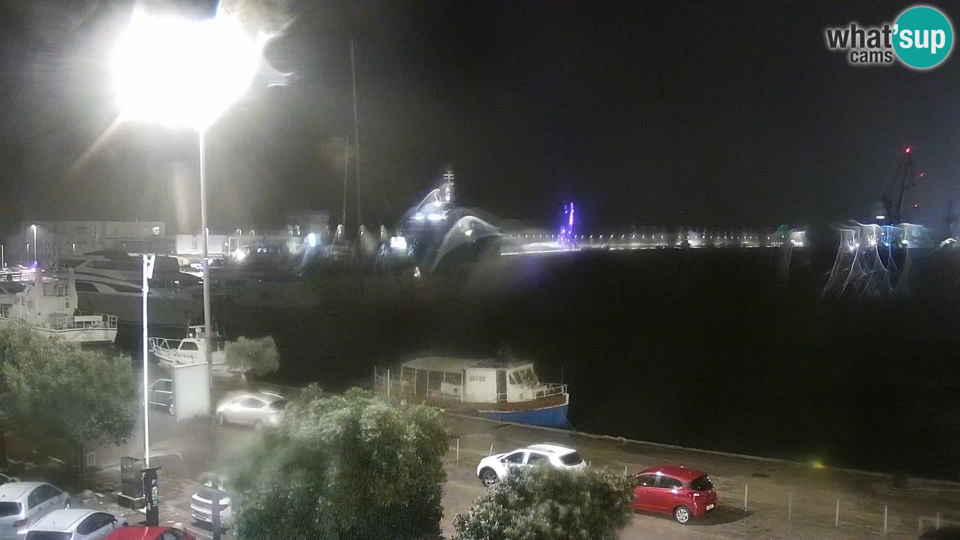 Die Riva und Marina in Rijeka – Live Webcam Kroatien