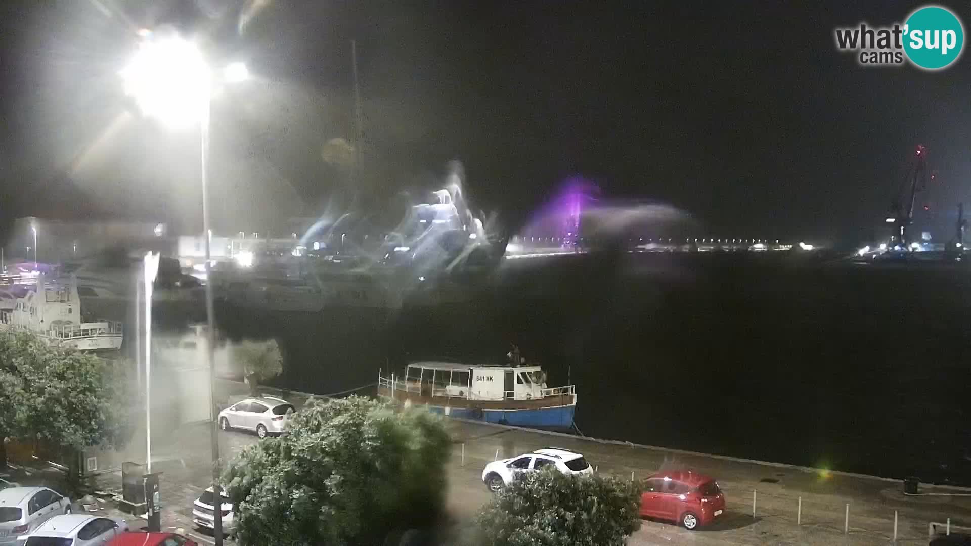 La Riva e la Marina a Rijeka (Fiume) – Live Webcam Croazia