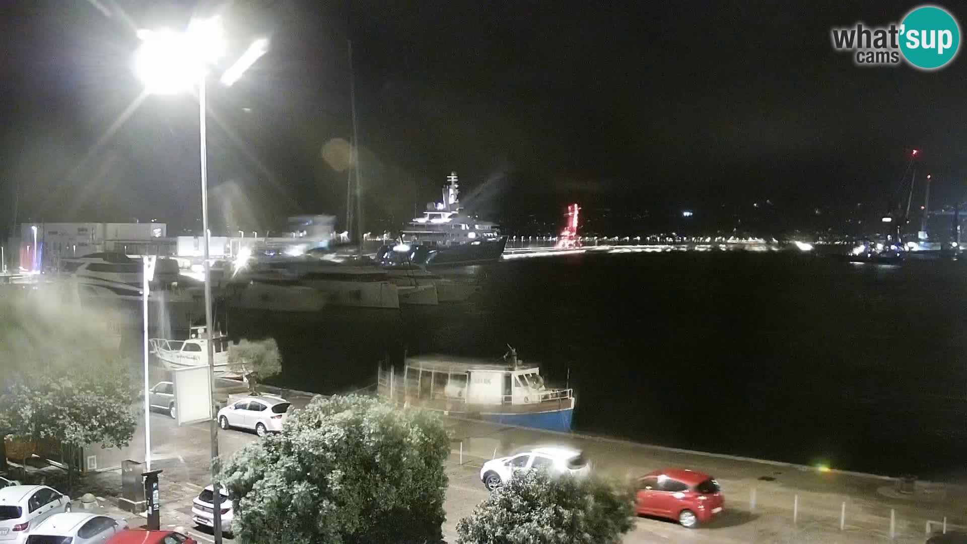 La Riva e la Marina a Rijeka (Fiume) – Live Webcam Croazia