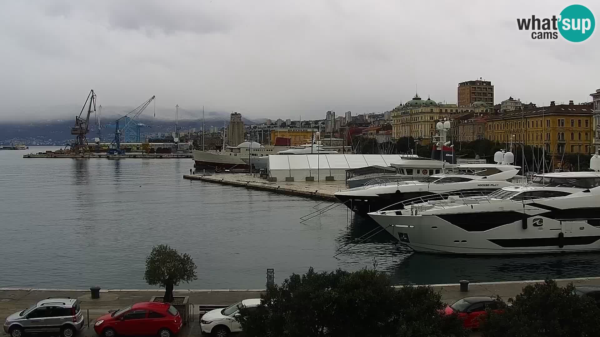 Rijeka – luka i ulica Riva