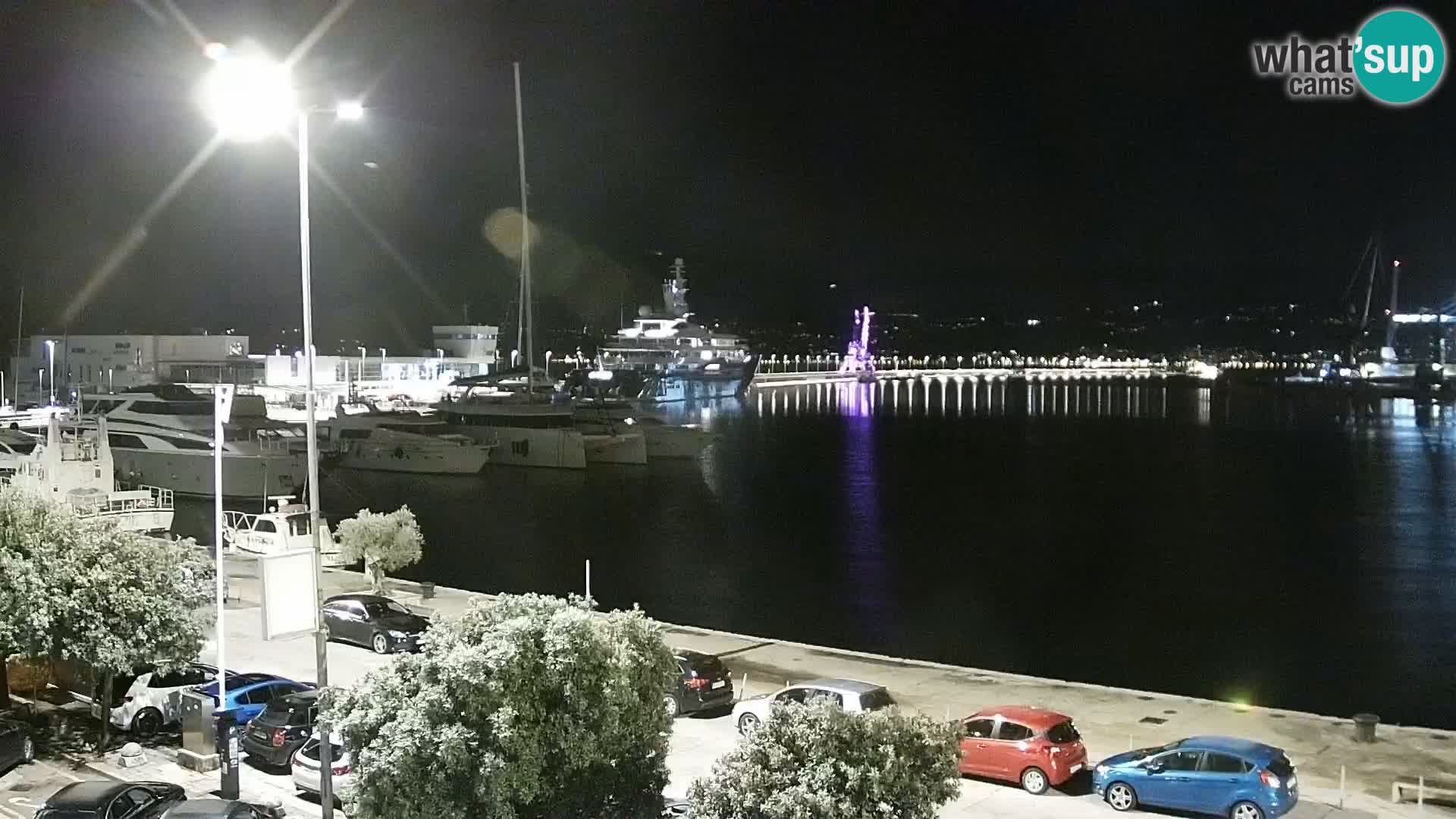 Rijeka – luka i ulica Riva