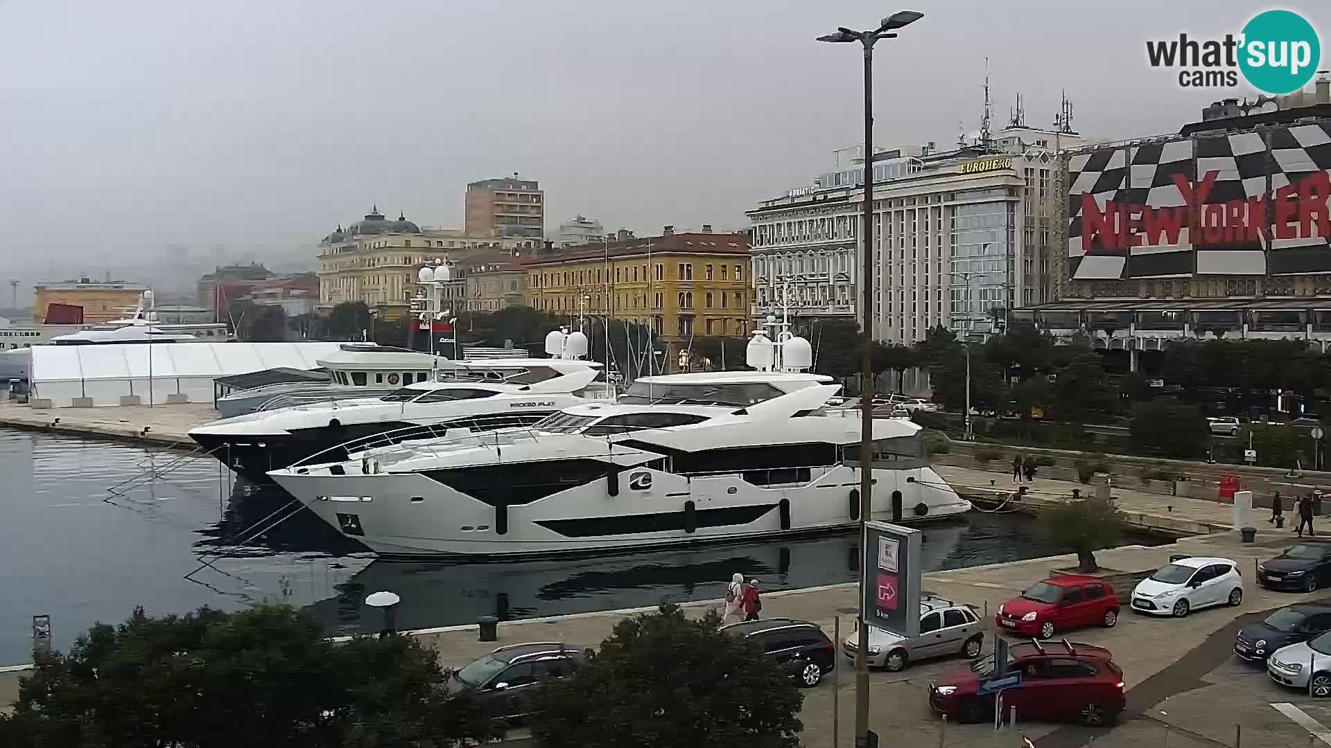 Rijeka – luka i ulica Riva