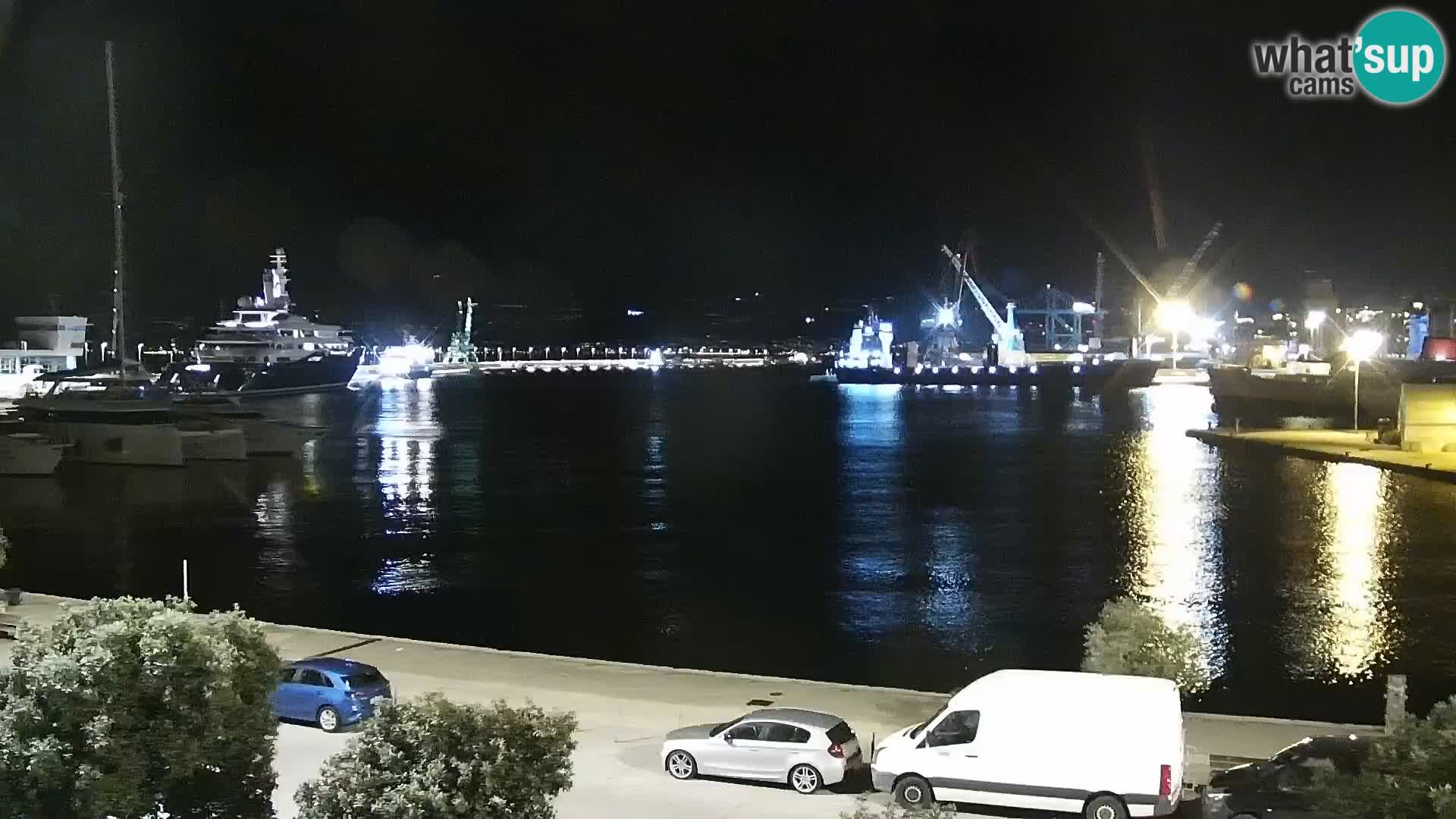 La Riva e la Marina a Rijeka (Fiume) – Live Webcam Croazia