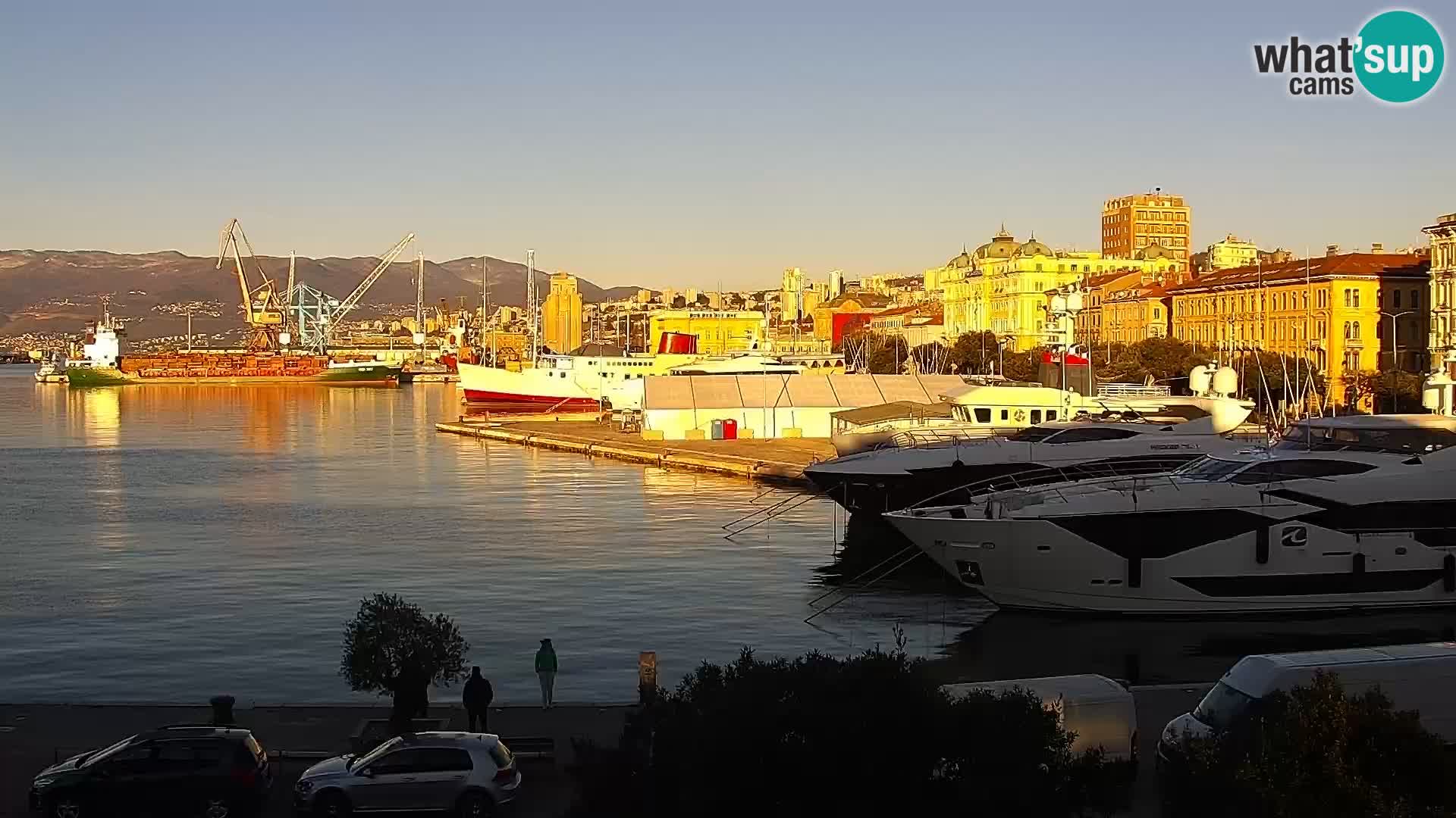 Rijeka – Riva and port