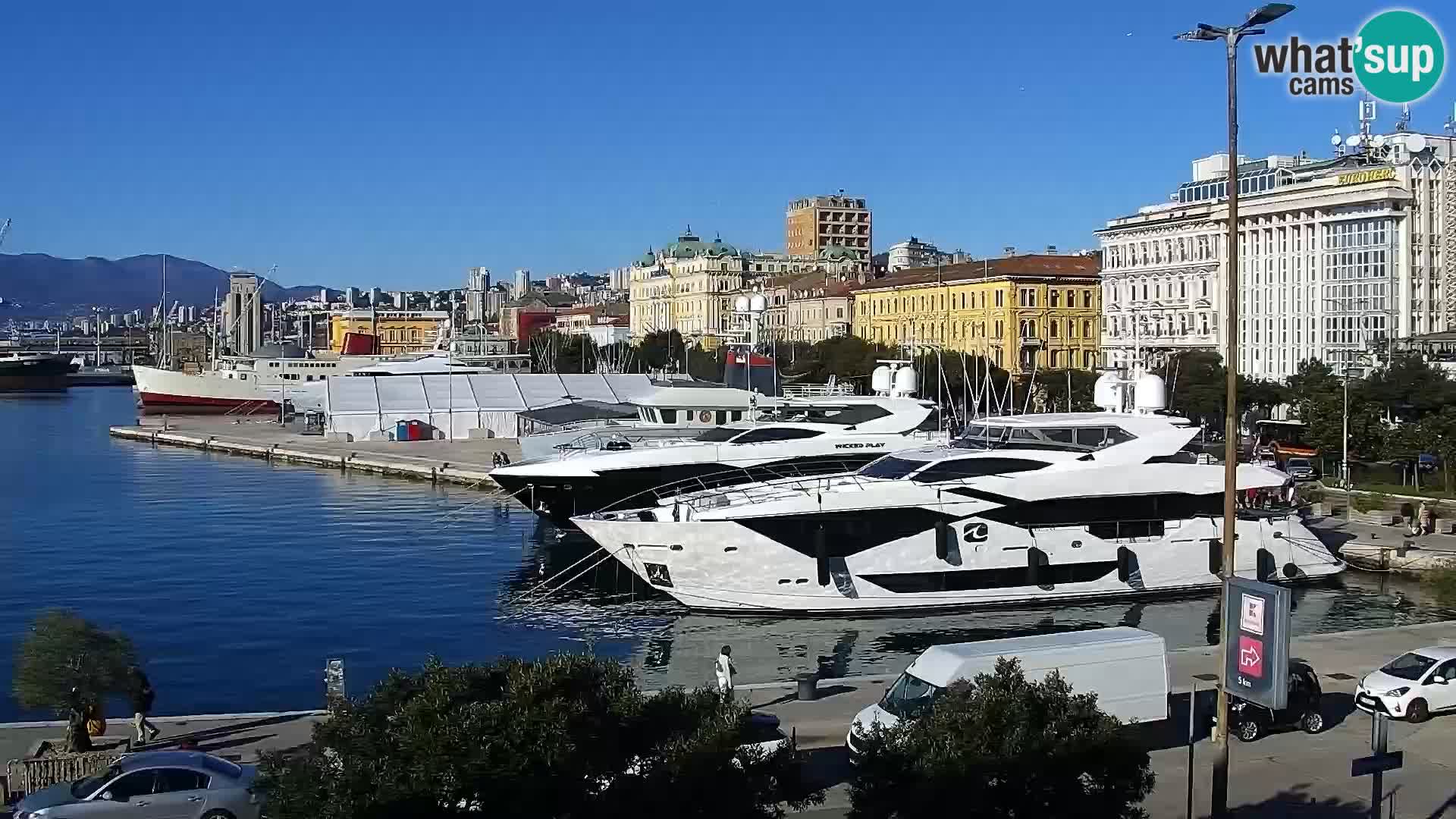 Rijeka – port et Riva